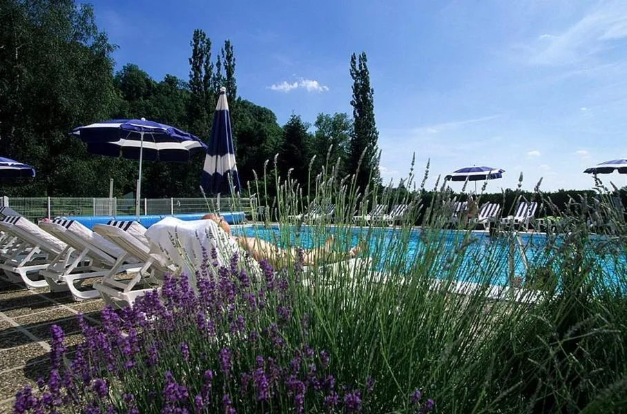 Swimming pool in Domaine du Revermont - Logis Hotel