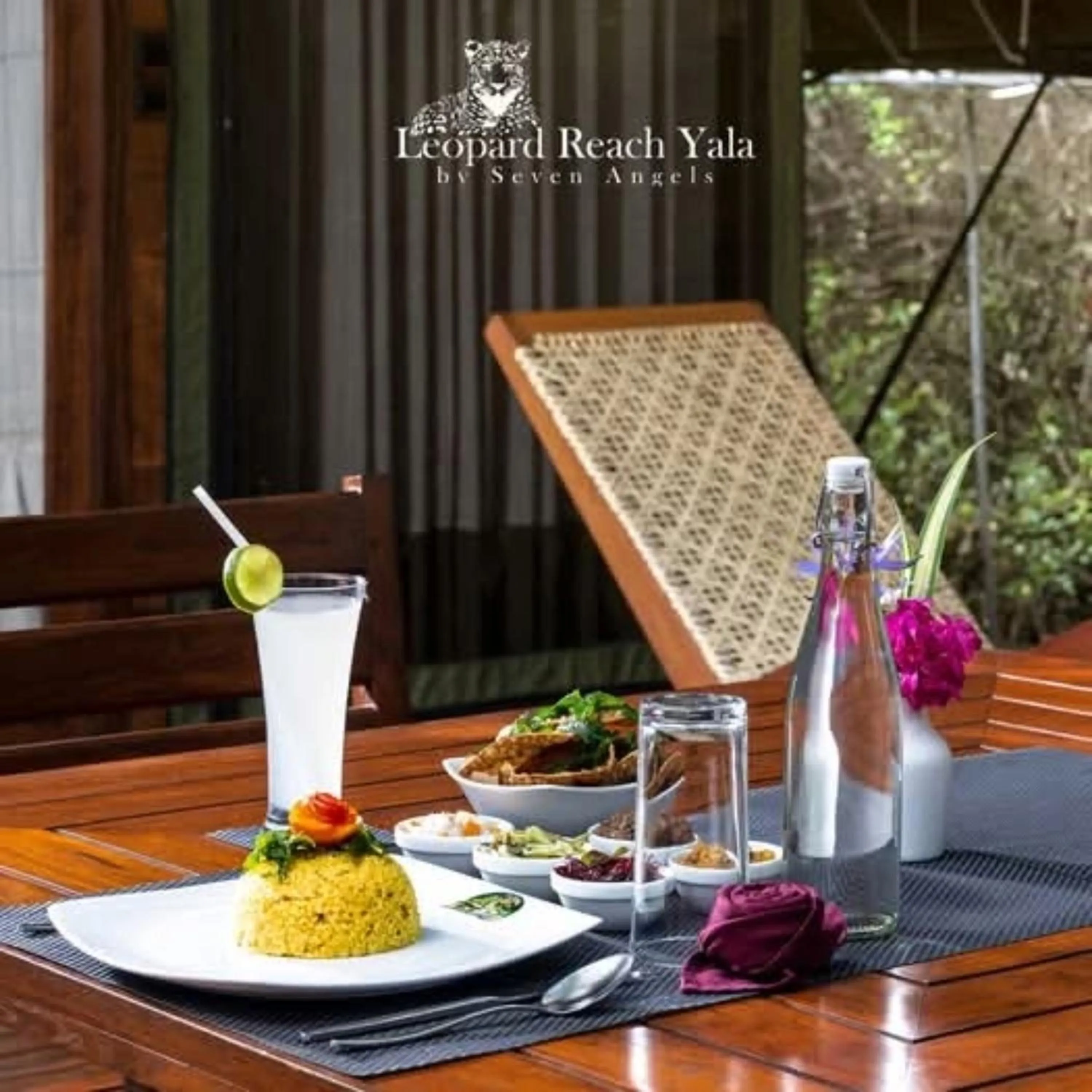 Food and drinks in Leopard Reach Yala by Seven Angels