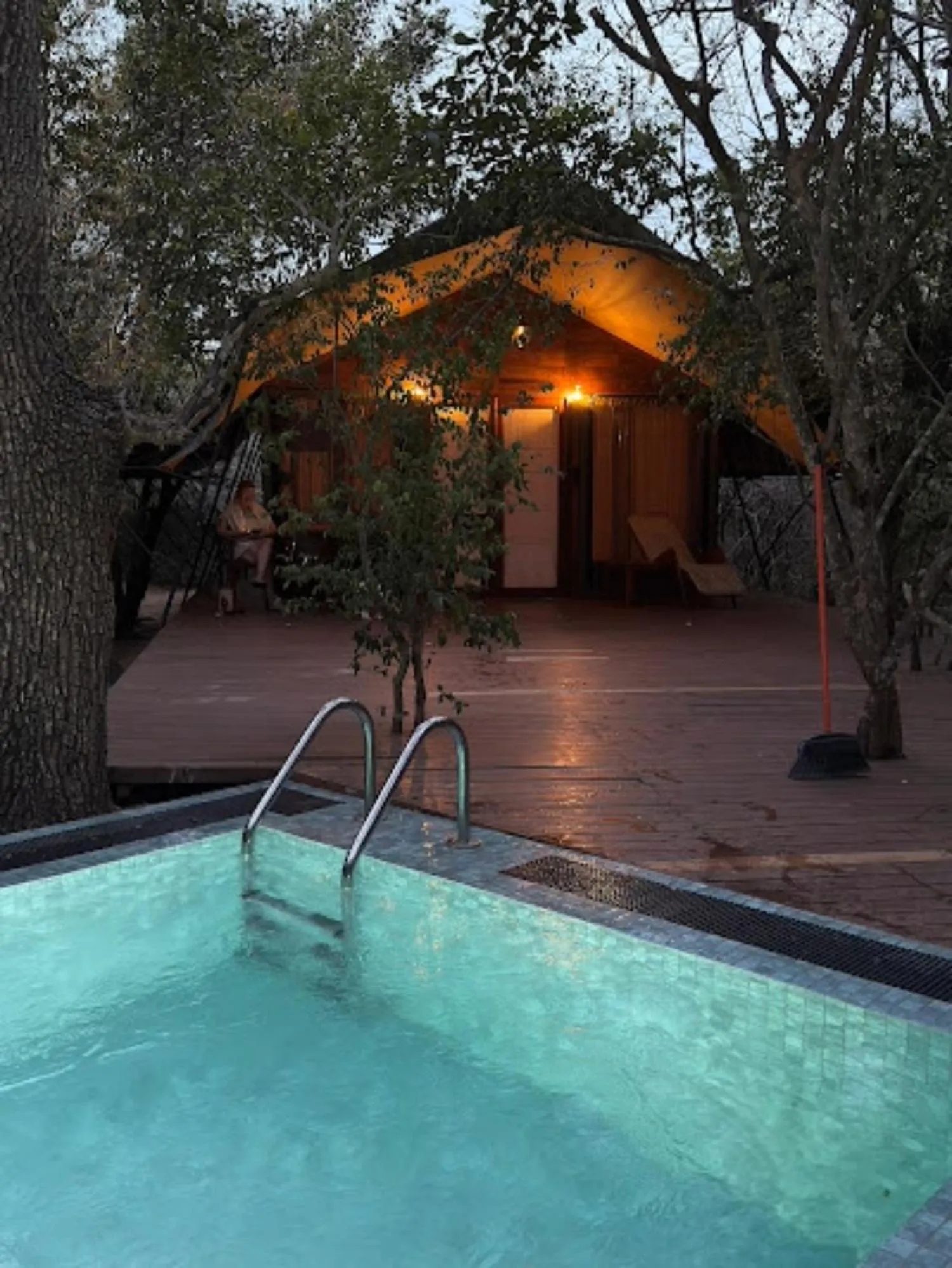 Swimming pool in Leopard Reach Yala by Seven Angels