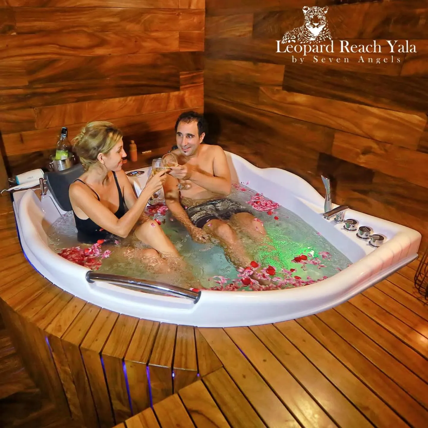 Hot Spring Bath in Leopard Reach Yala by Seven Angels