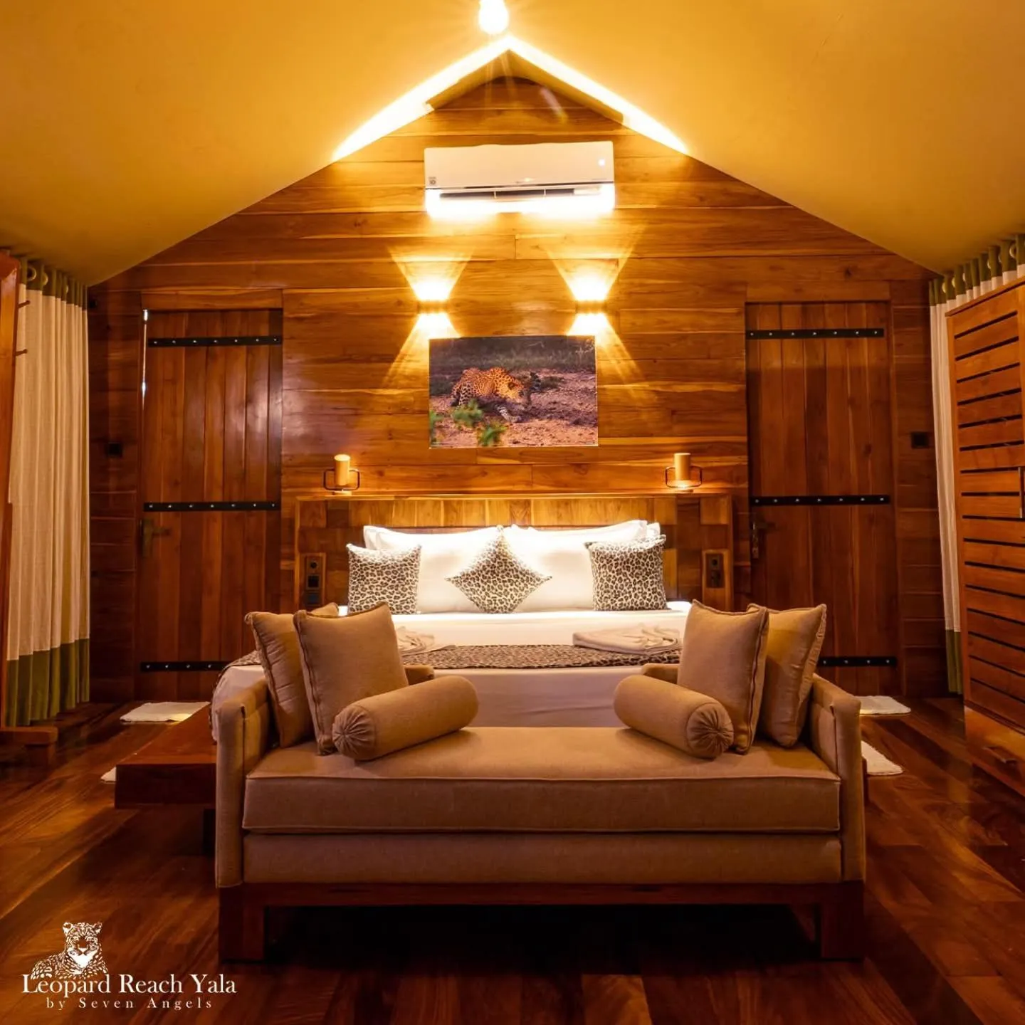 Bedroom, Bed in Leopard Reach Yala by Seven Angels