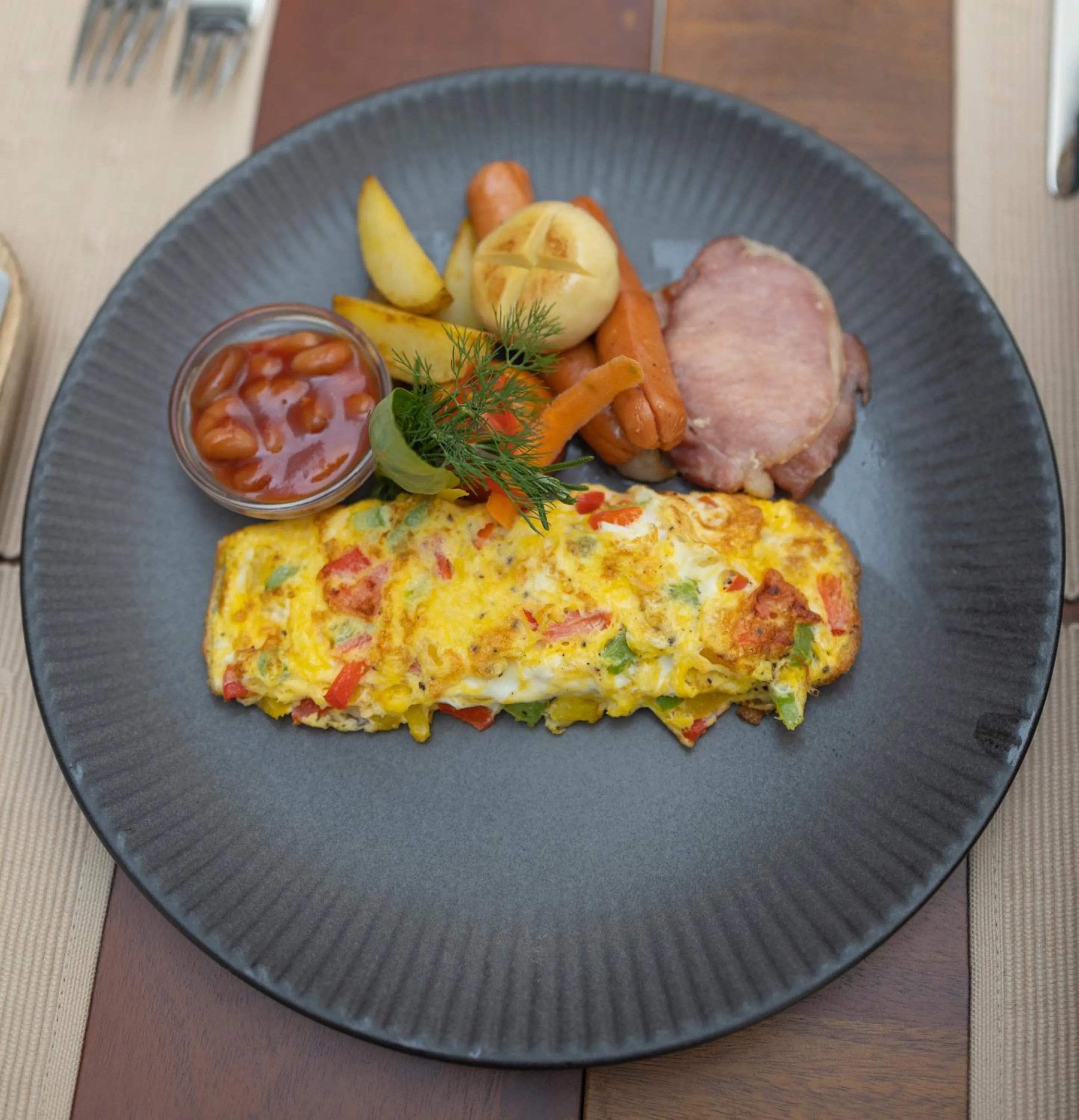 Breakfast in Leopard Reach Yala by Seven Angels