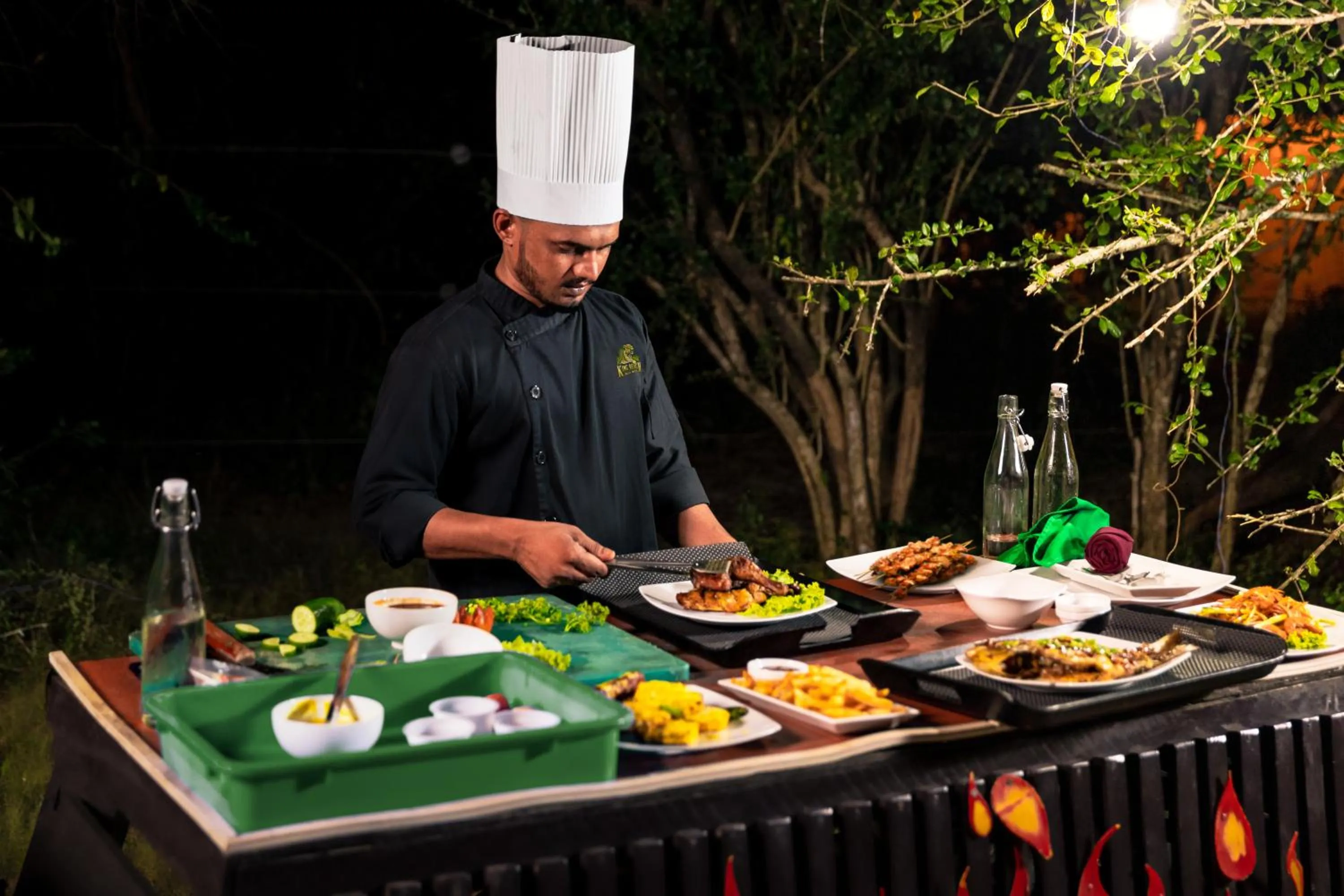 Food in Leopard Reach Yala by Seven Angels