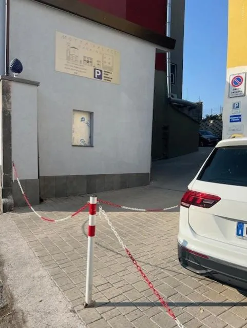 Parking in Motta Palace Apartments & Rooms