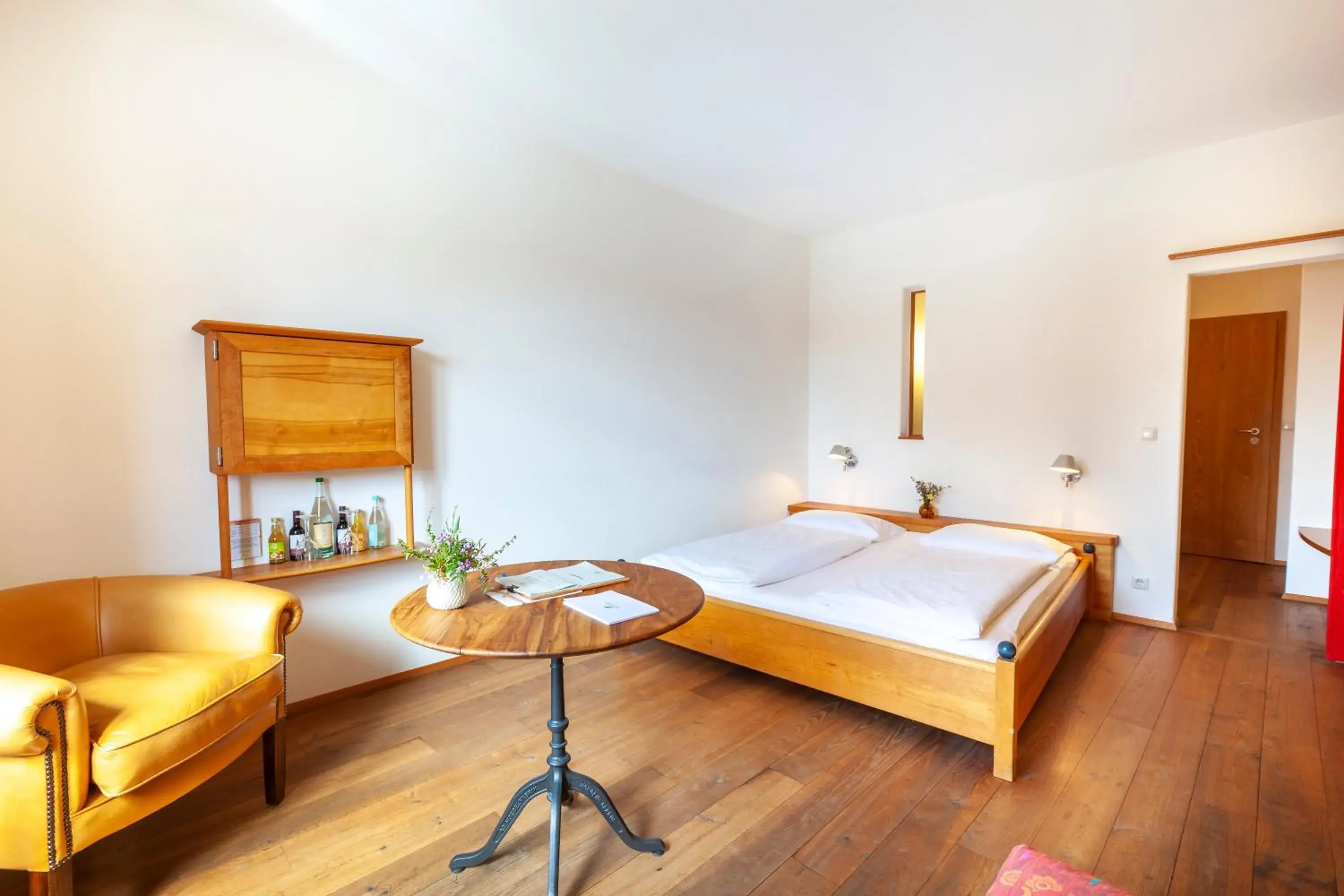 Double Room with Terrace View - single occupancy in Bio-Hotel Alter Wirt Double Room with Terrace View - single occupancy in Bio-Hotel Alter Wirt