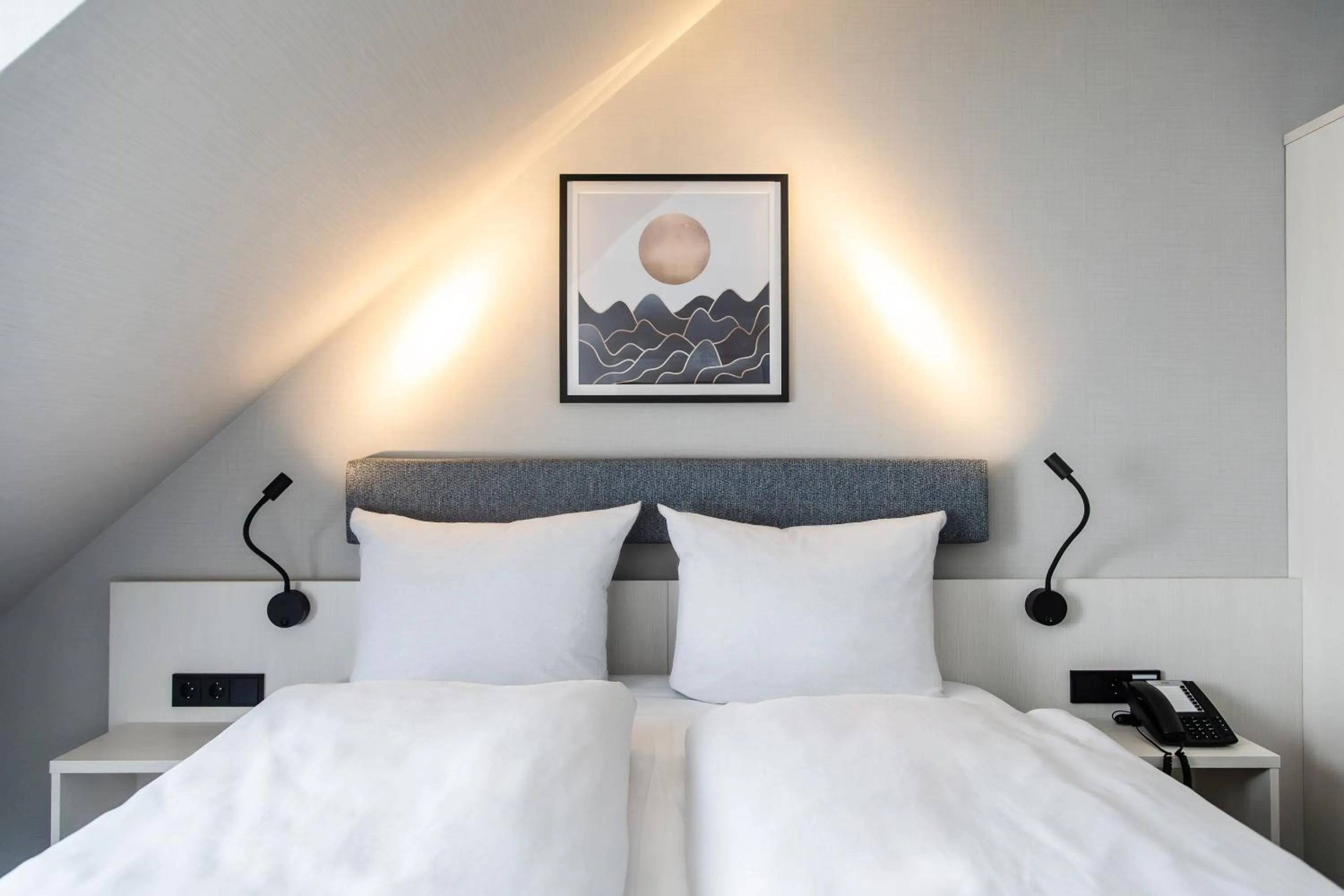 Bedroom, Bed in Hotel Haberkamp