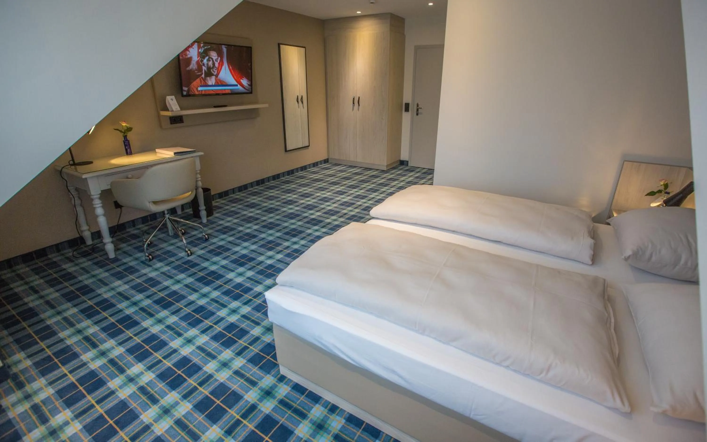 Bed in Hotel Haberkamp