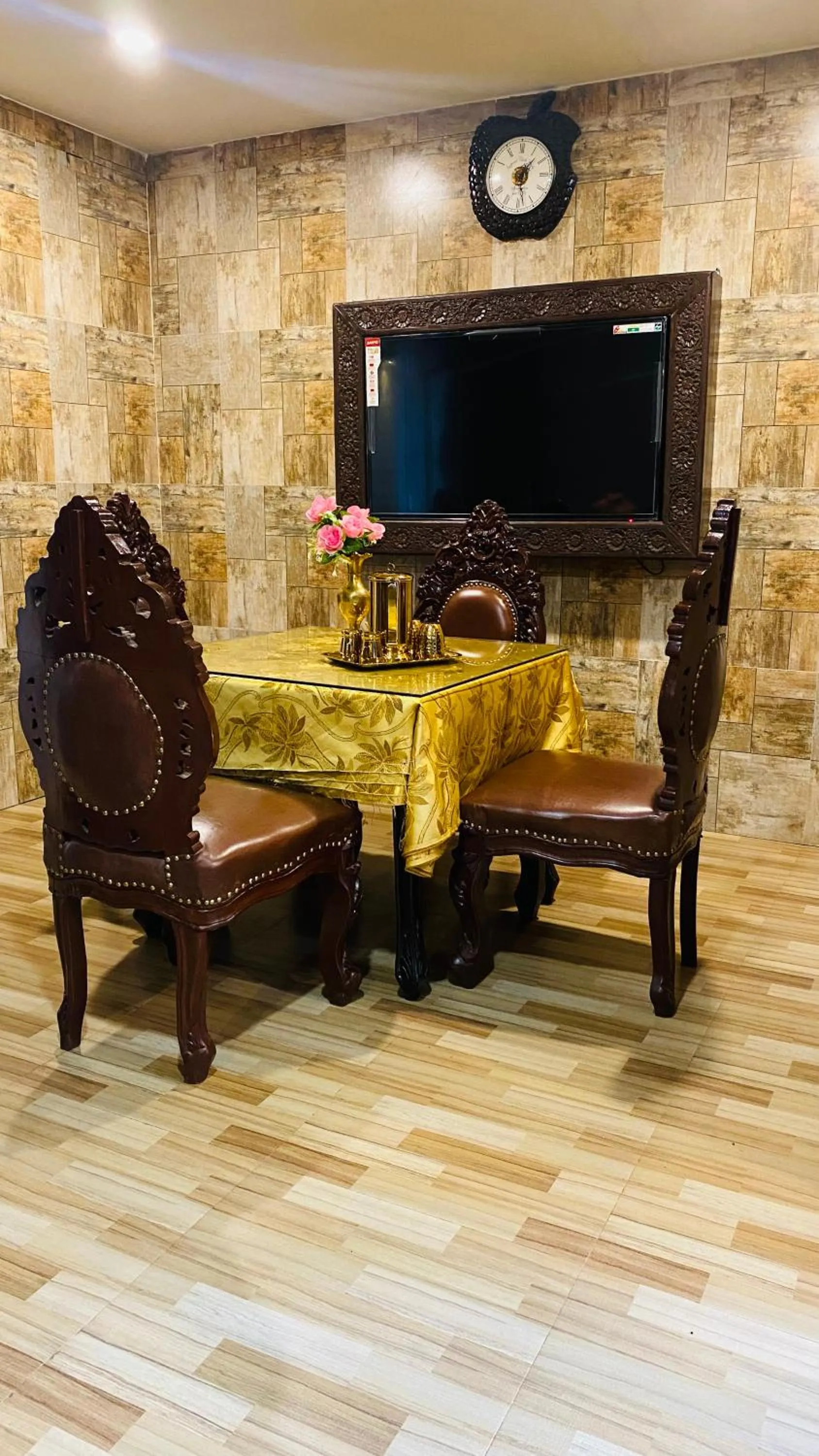 Dining area in HYDERS PARK- THE LUXURY HOTEL