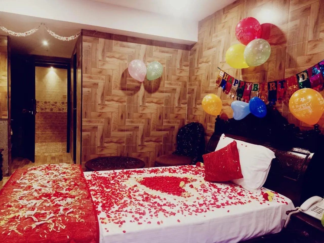 Decorative detail, Bed in HYDERS PARK- THE LUXURY HOTEL