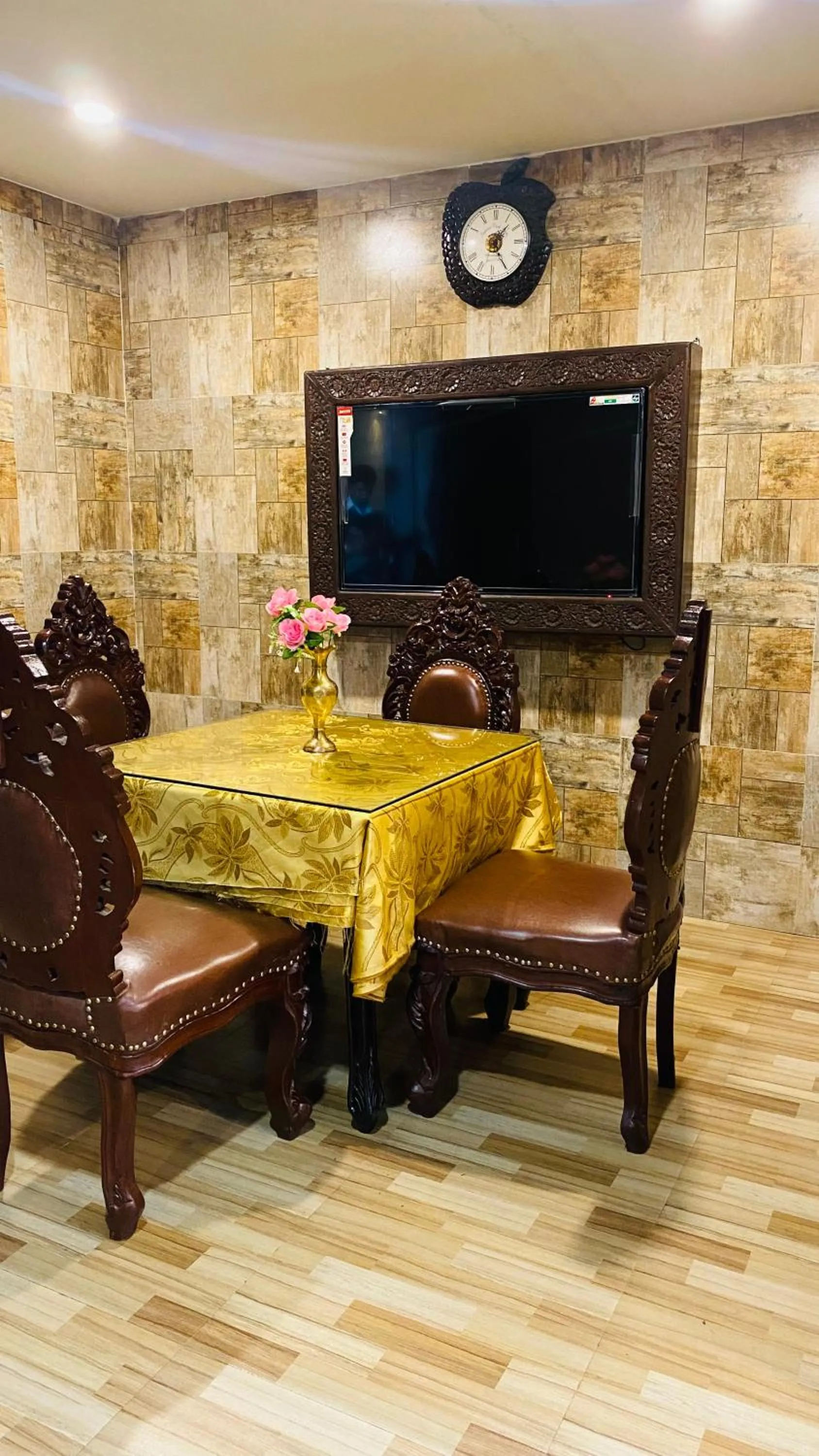 Dining area in HYDERS PARK- THE LUXURY HOTEL