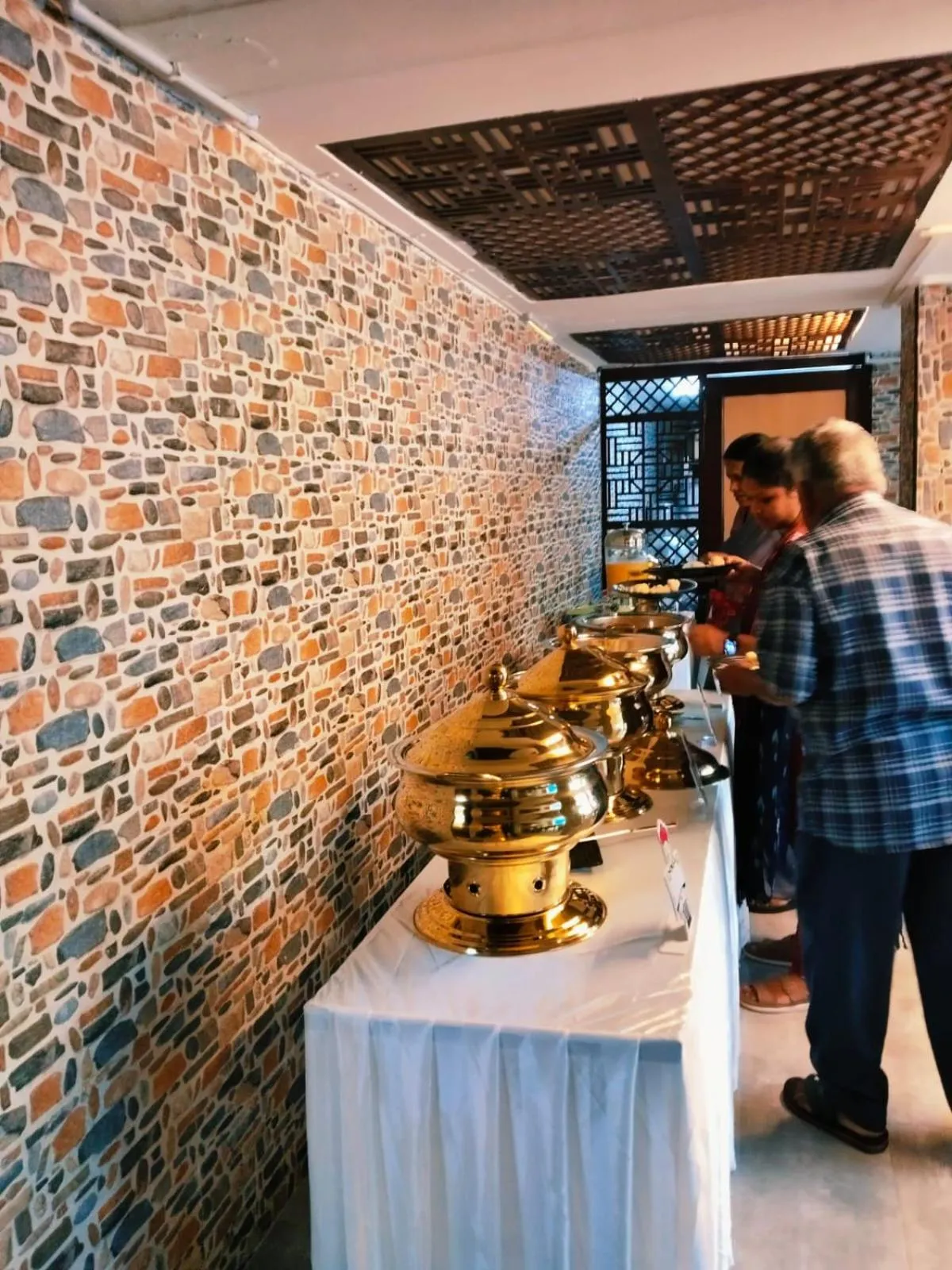 Breakfast in HYDERS PARK- THE LUXURY HOTEL