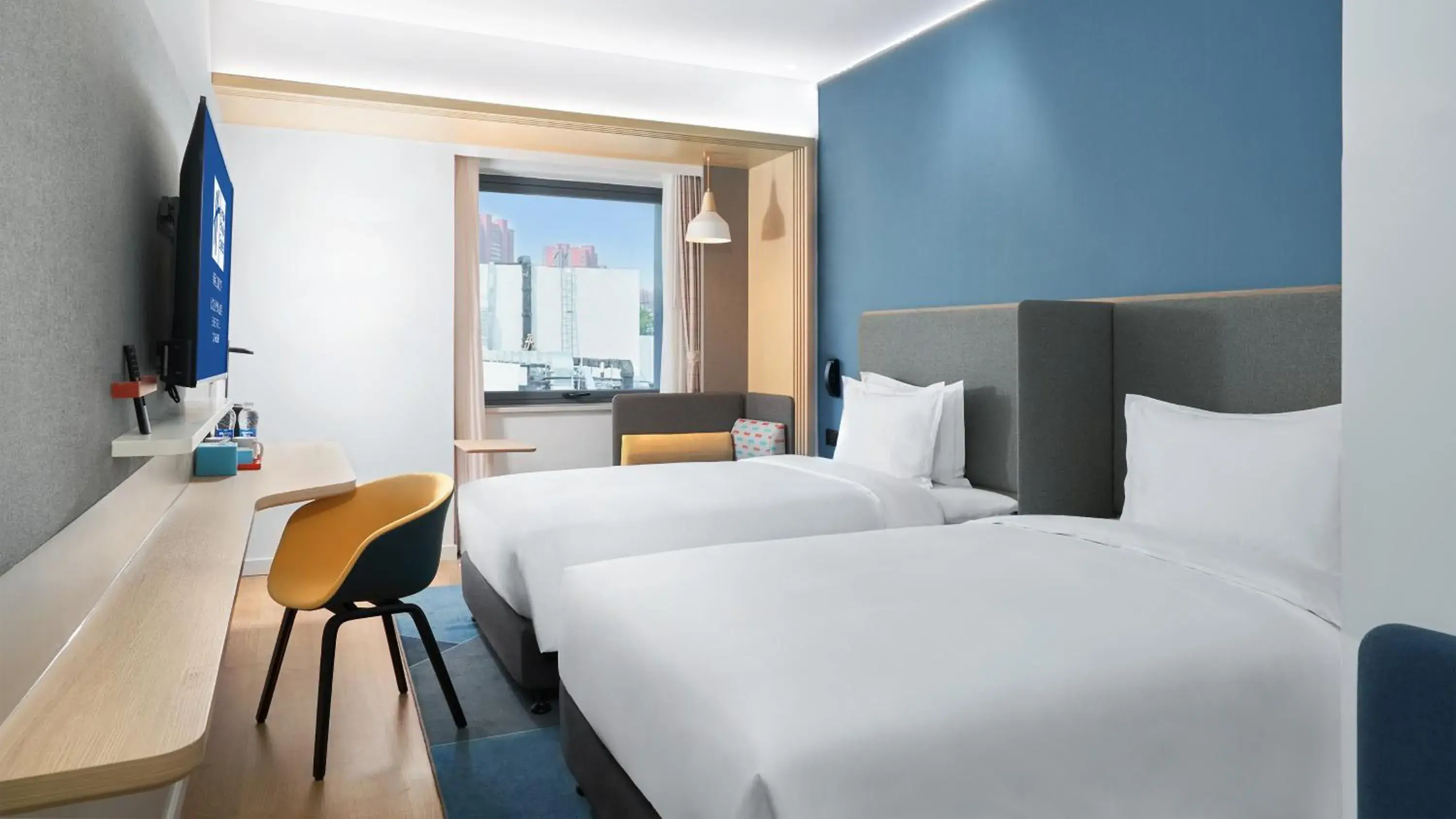 Standard Twin Room in Holiday Inn Express Beijing Tongzhou Tourism Zone by IHG Standard Twin Room in Holiday Inn Express Beijing Tongzhou Tourism Zone by IHG