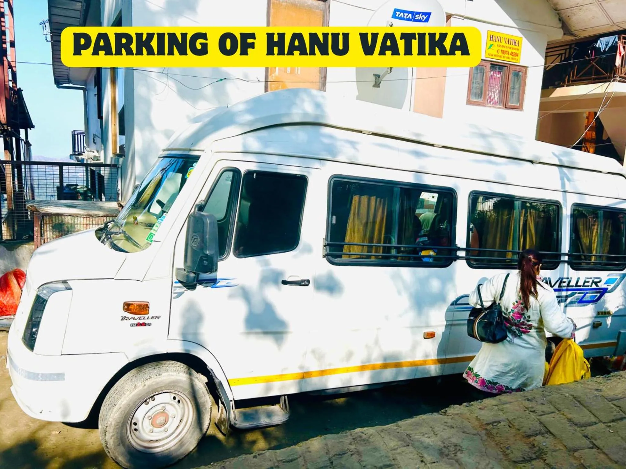 Parking in HANU VATIKA The FAMILY CHOICE