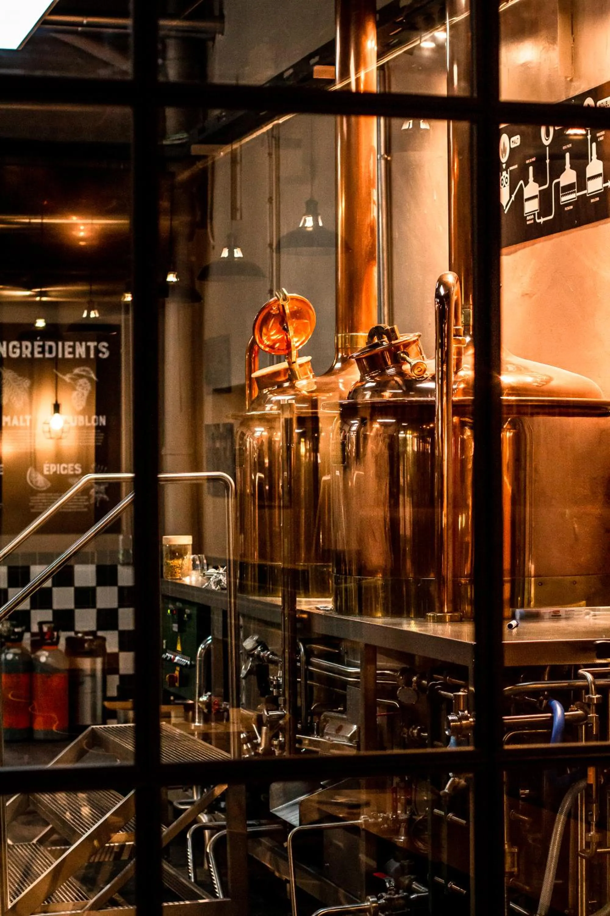 Drinks in De Brauhotel - Hôtel de la Brasserie Nationale