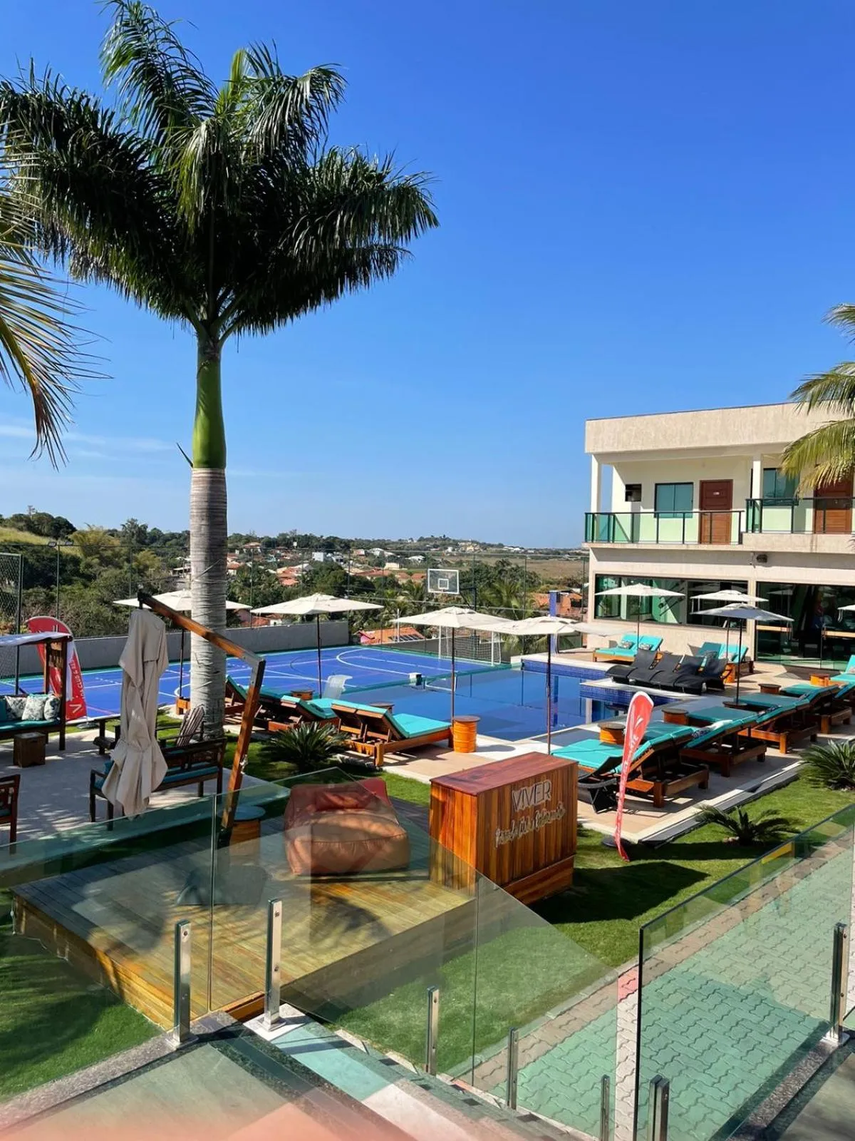 Property building in VIVER Pousada Club & Restaurante