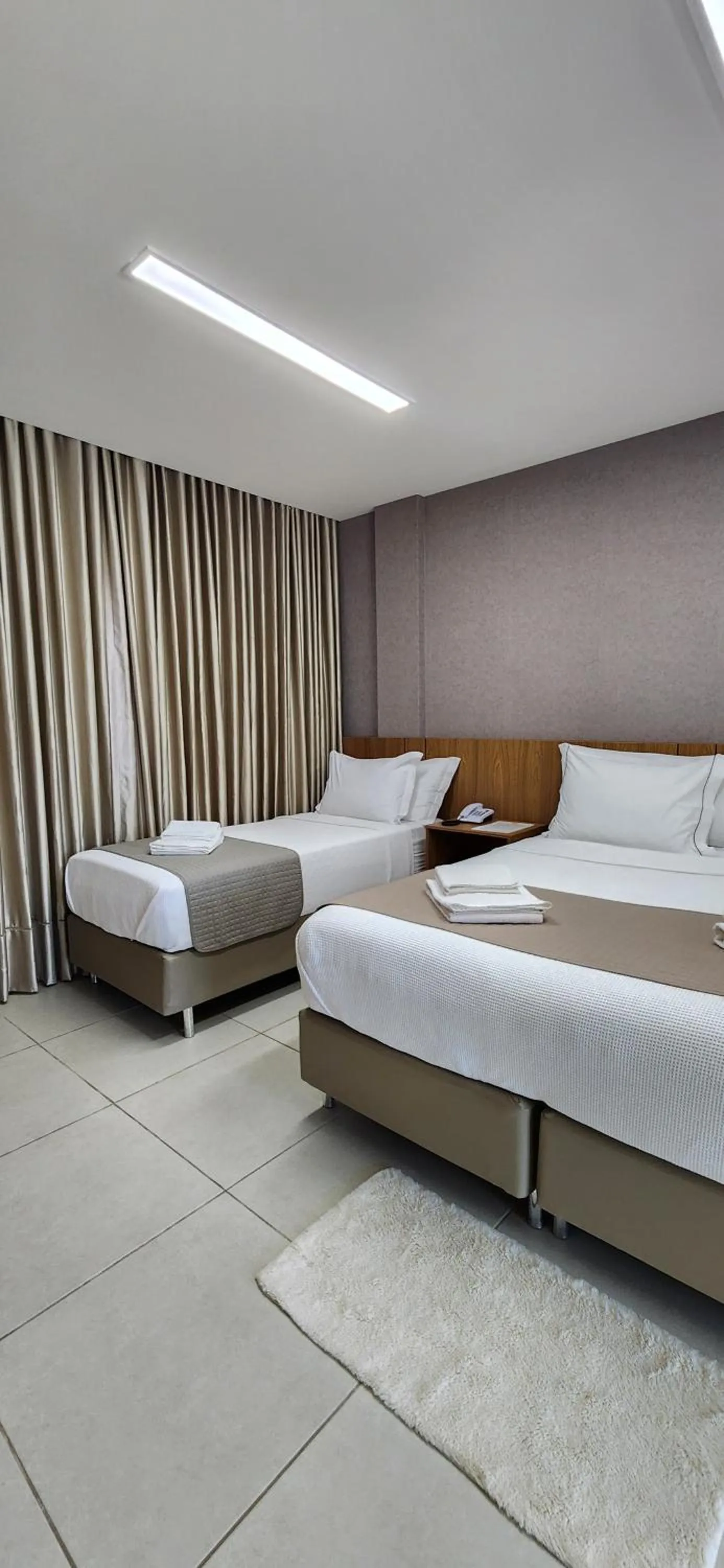 Bed in VIVER Pousada Club & Restaurante