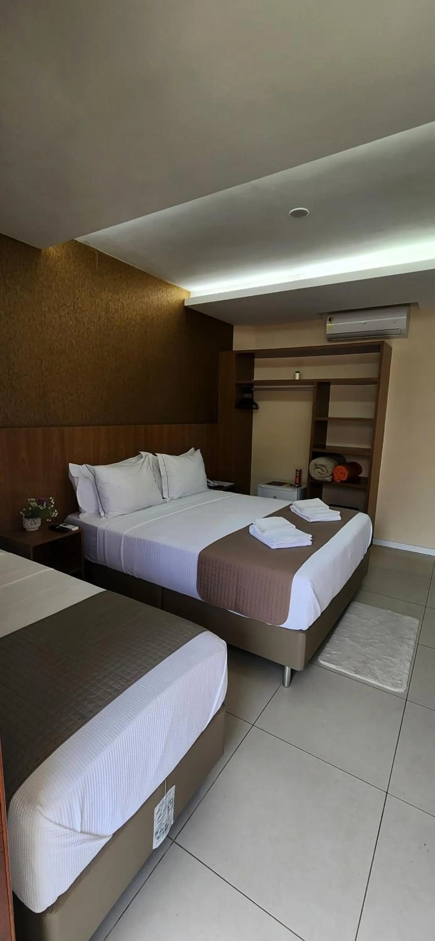 Bed in VIVER Pousada Club & Restaurante