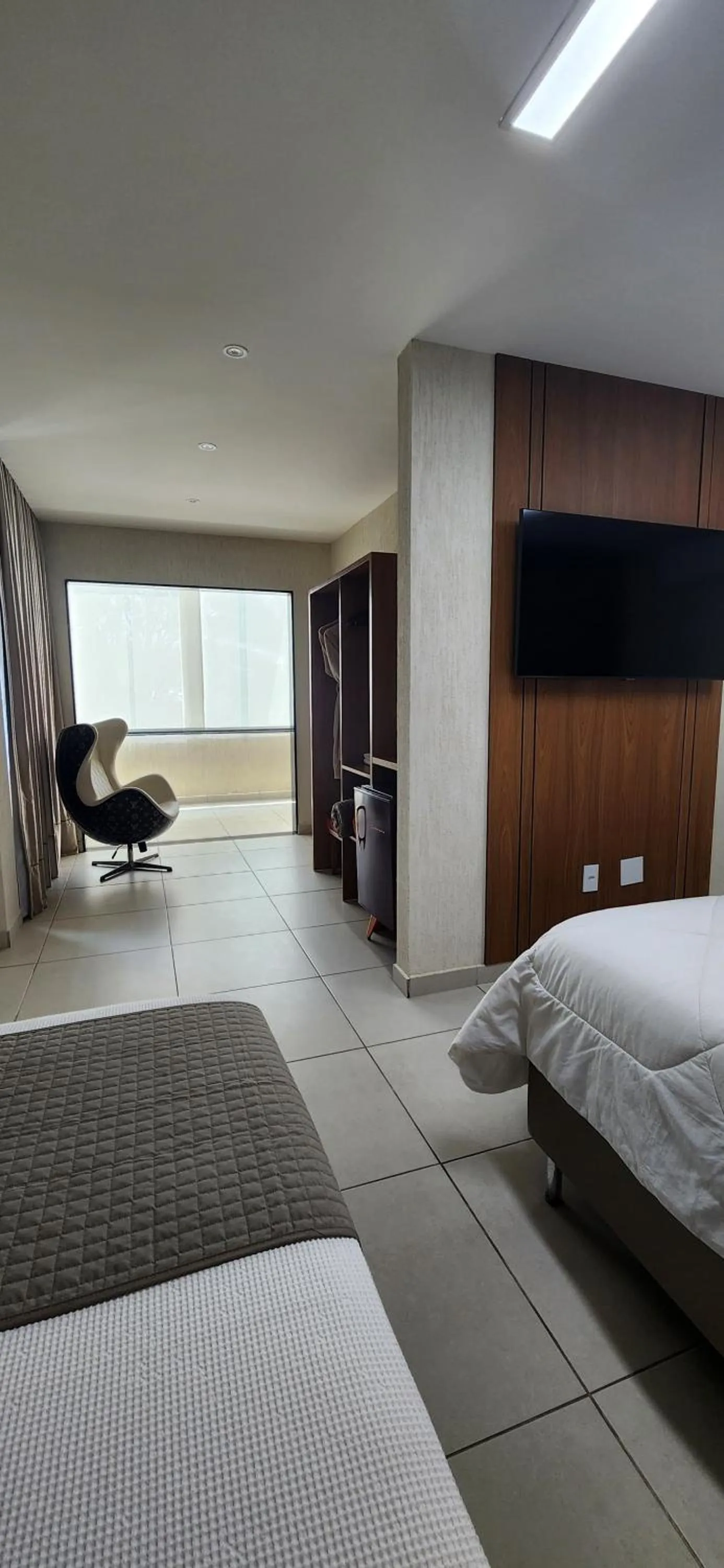 Bed in VIVER Pousada Club & Restaurante