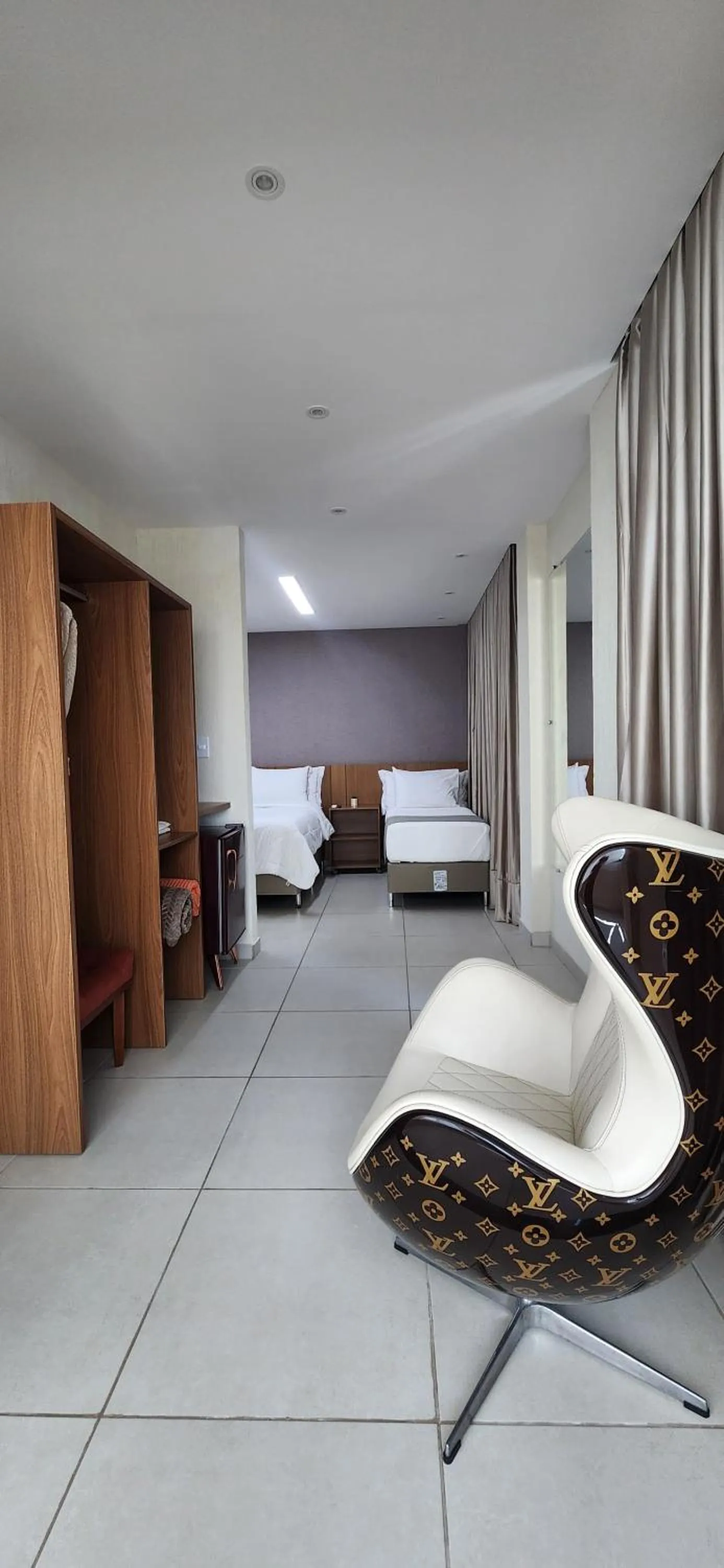 Bed in VIVER Pousada Club & Restaurante