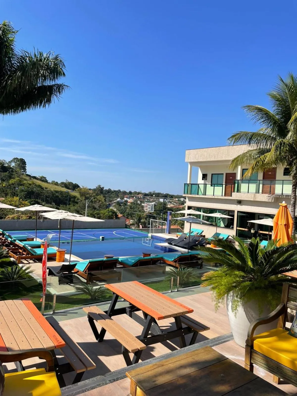 Property building in VIVER Pousada Club & Restaurante