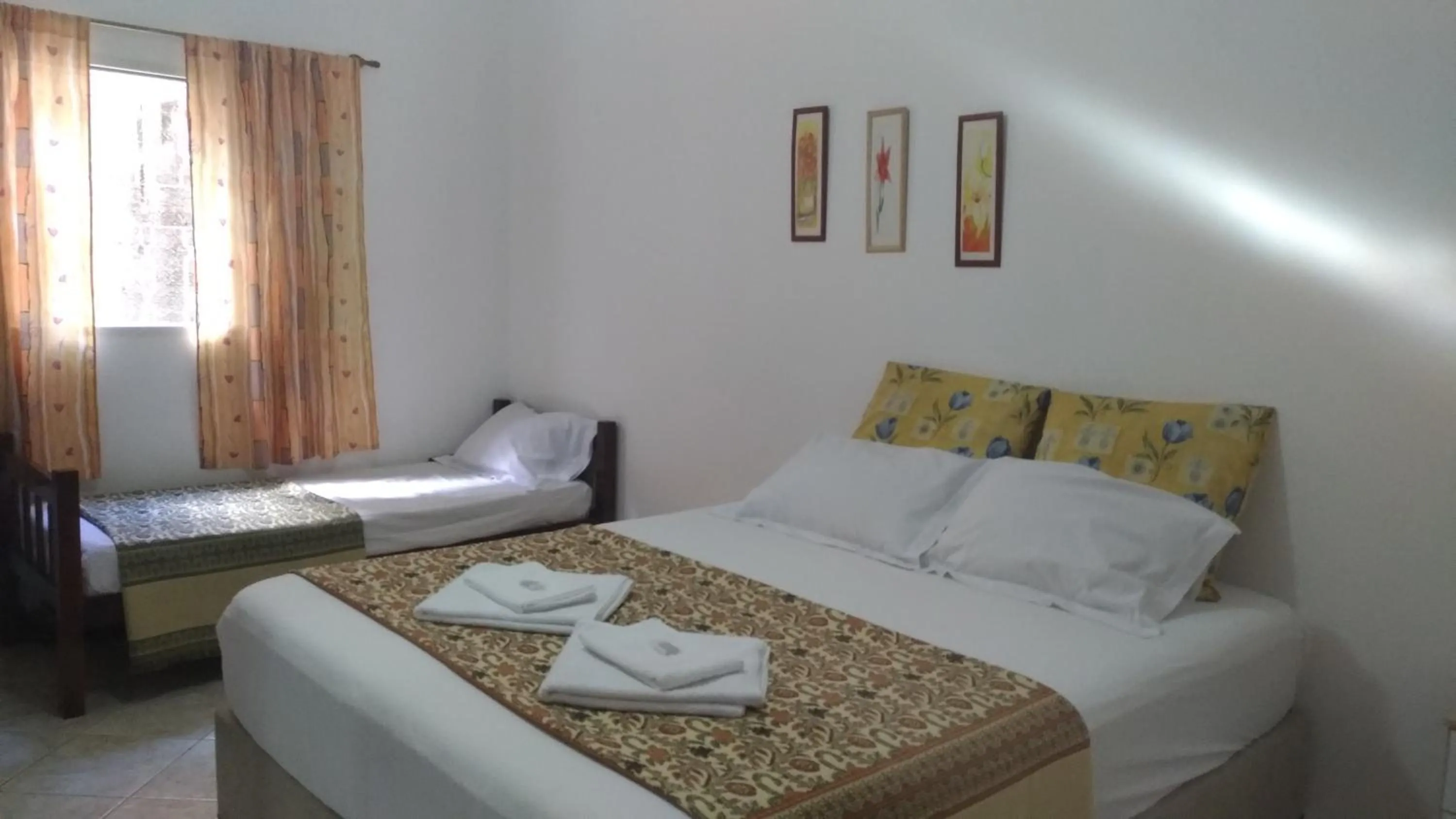 Bed in Pousada Montanha da Pedra Grande