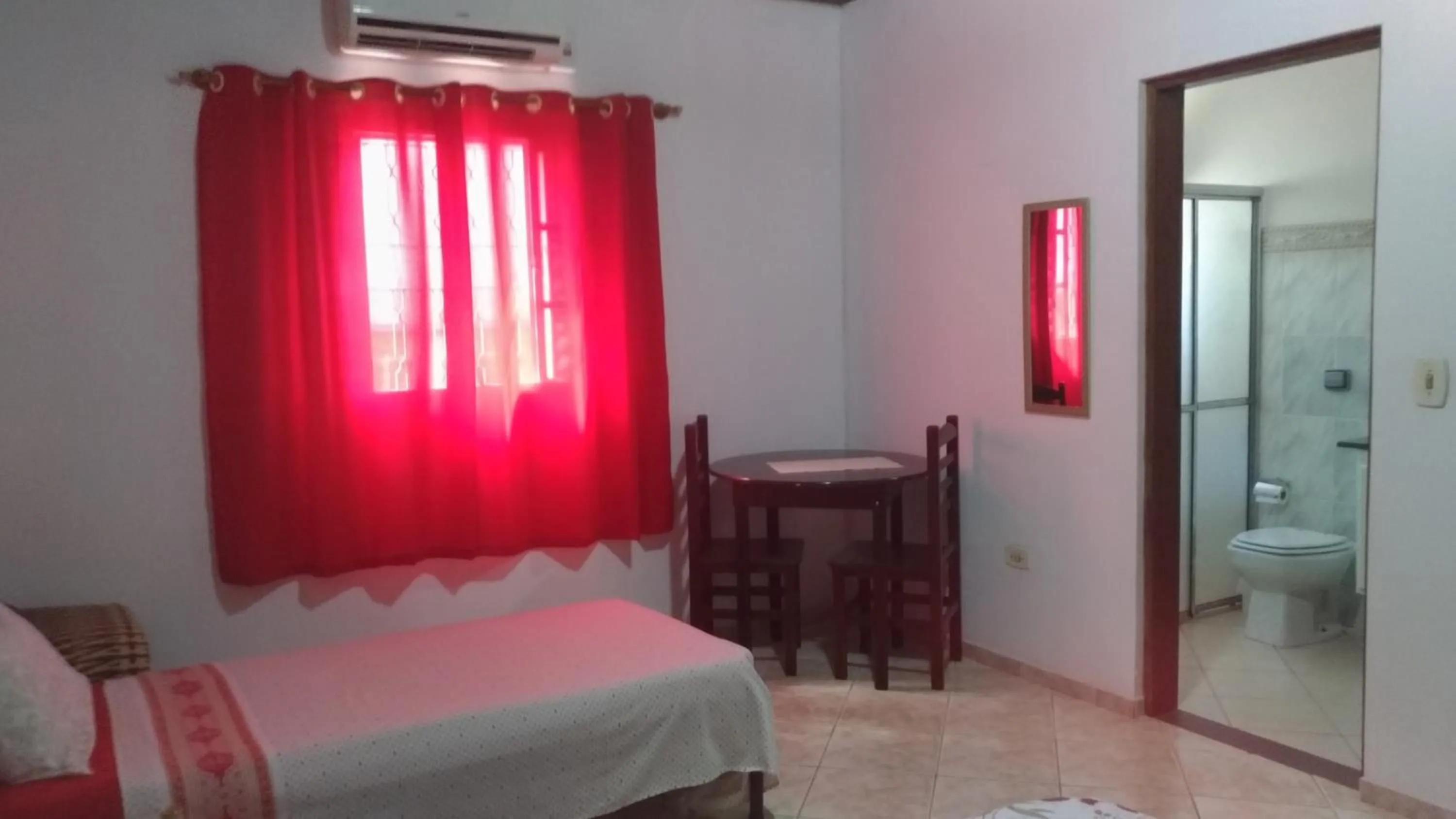 Bed in Pousada Montanha da Pedra Grande