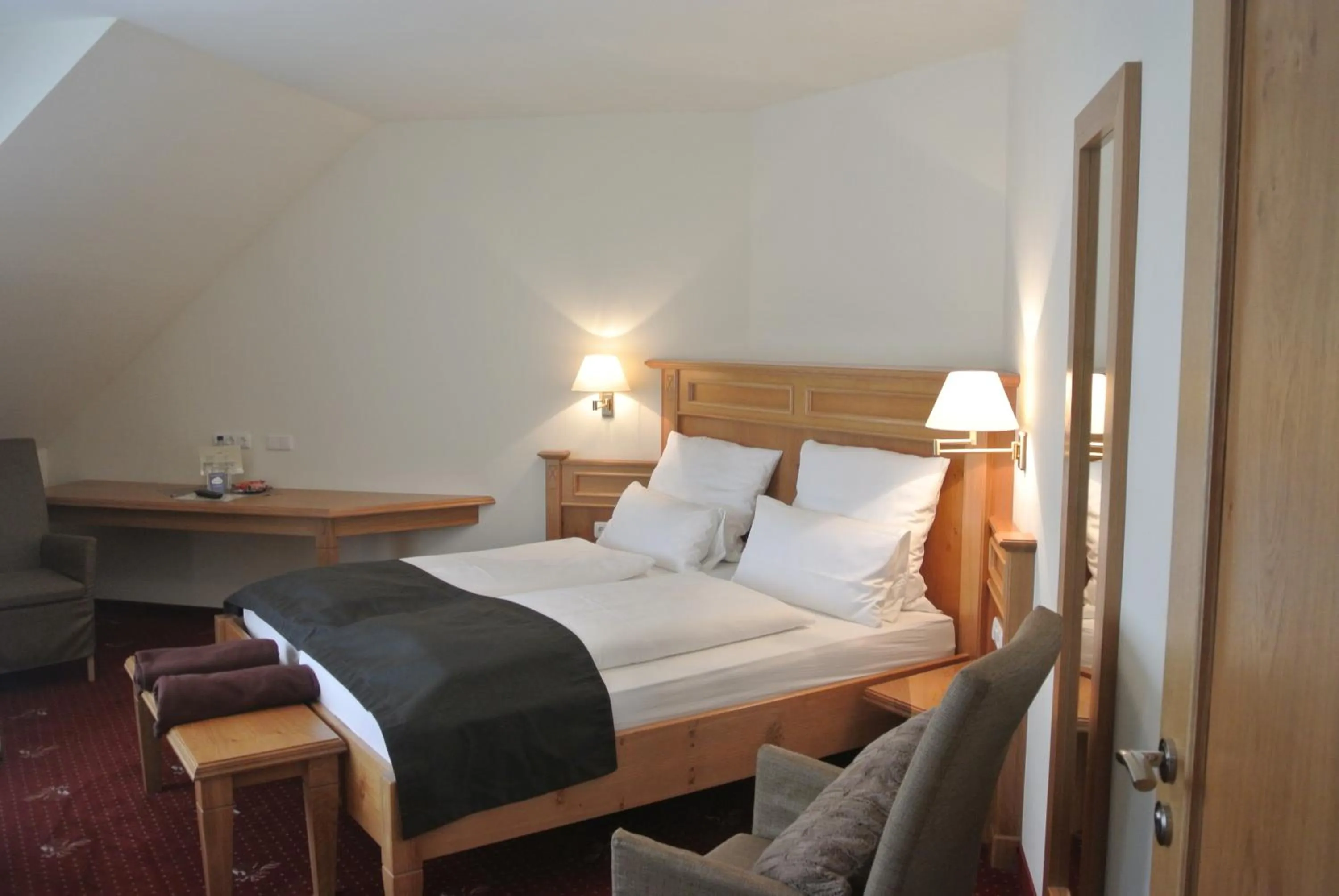 Photo of the whole room, Bed in Hotel Jägerhof