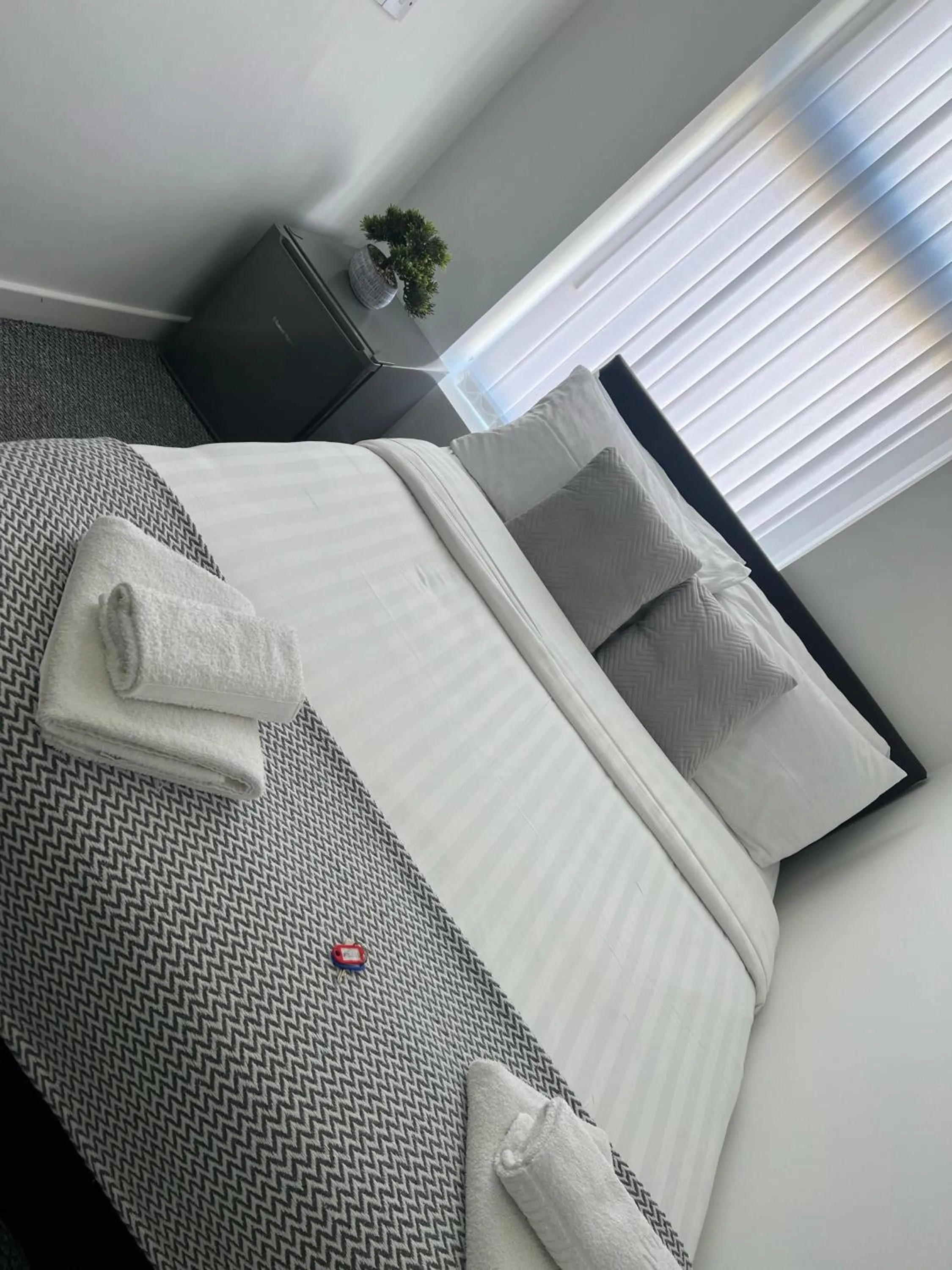 Bed in Alexandra Hotel