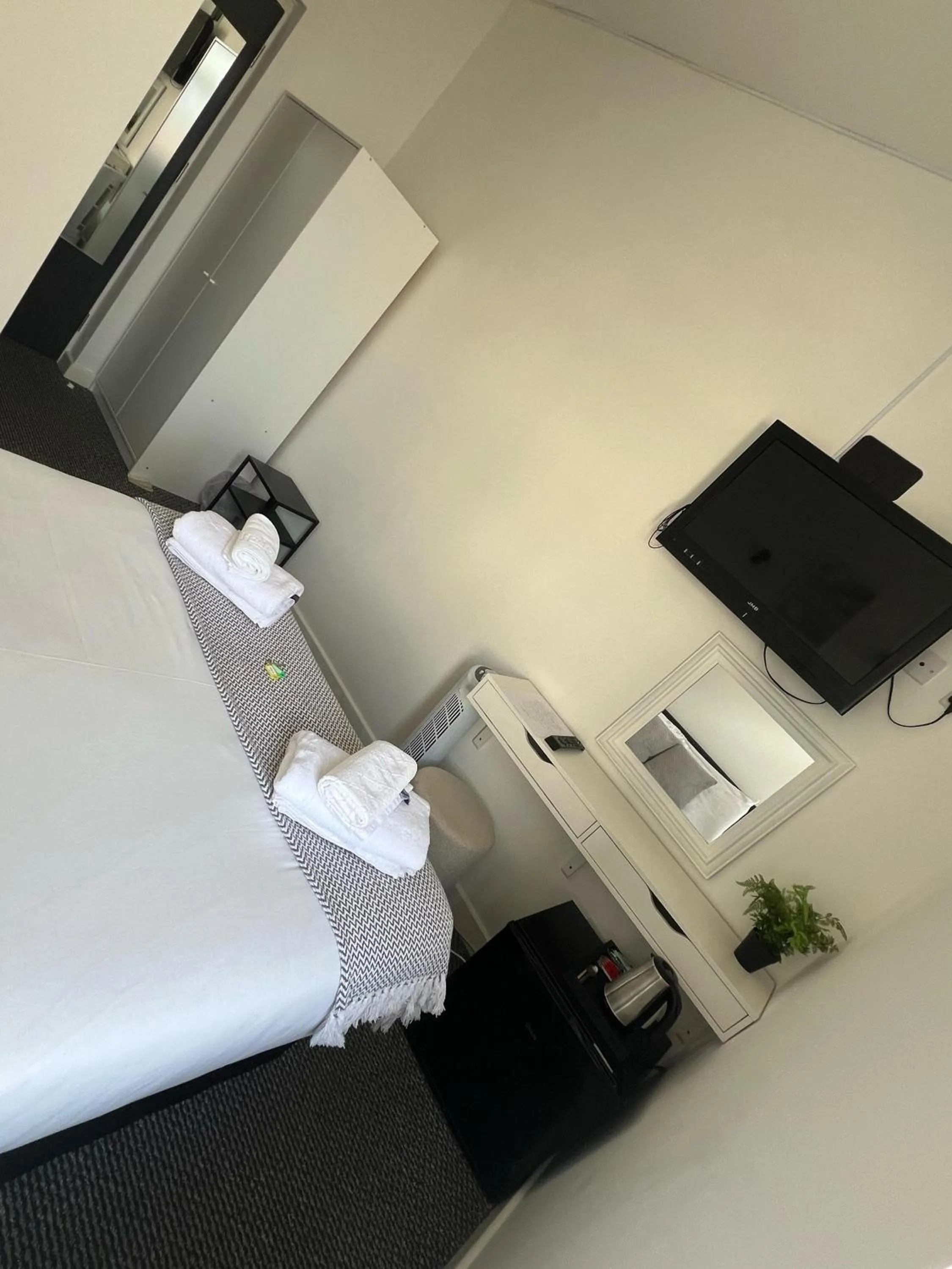 Bed in Alexandra Hotel