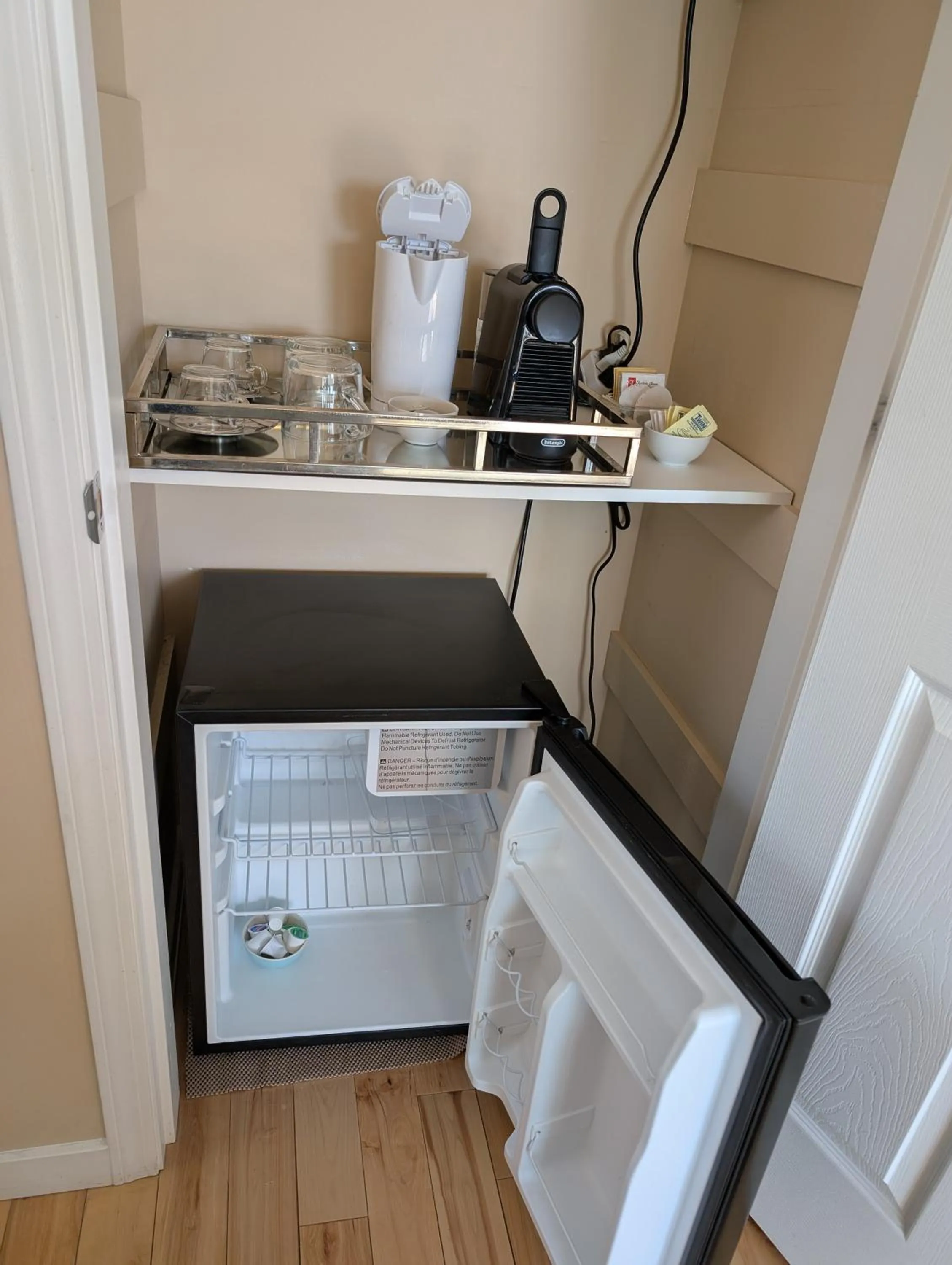 Coffee/tea facilities in Salish B&B and Spa