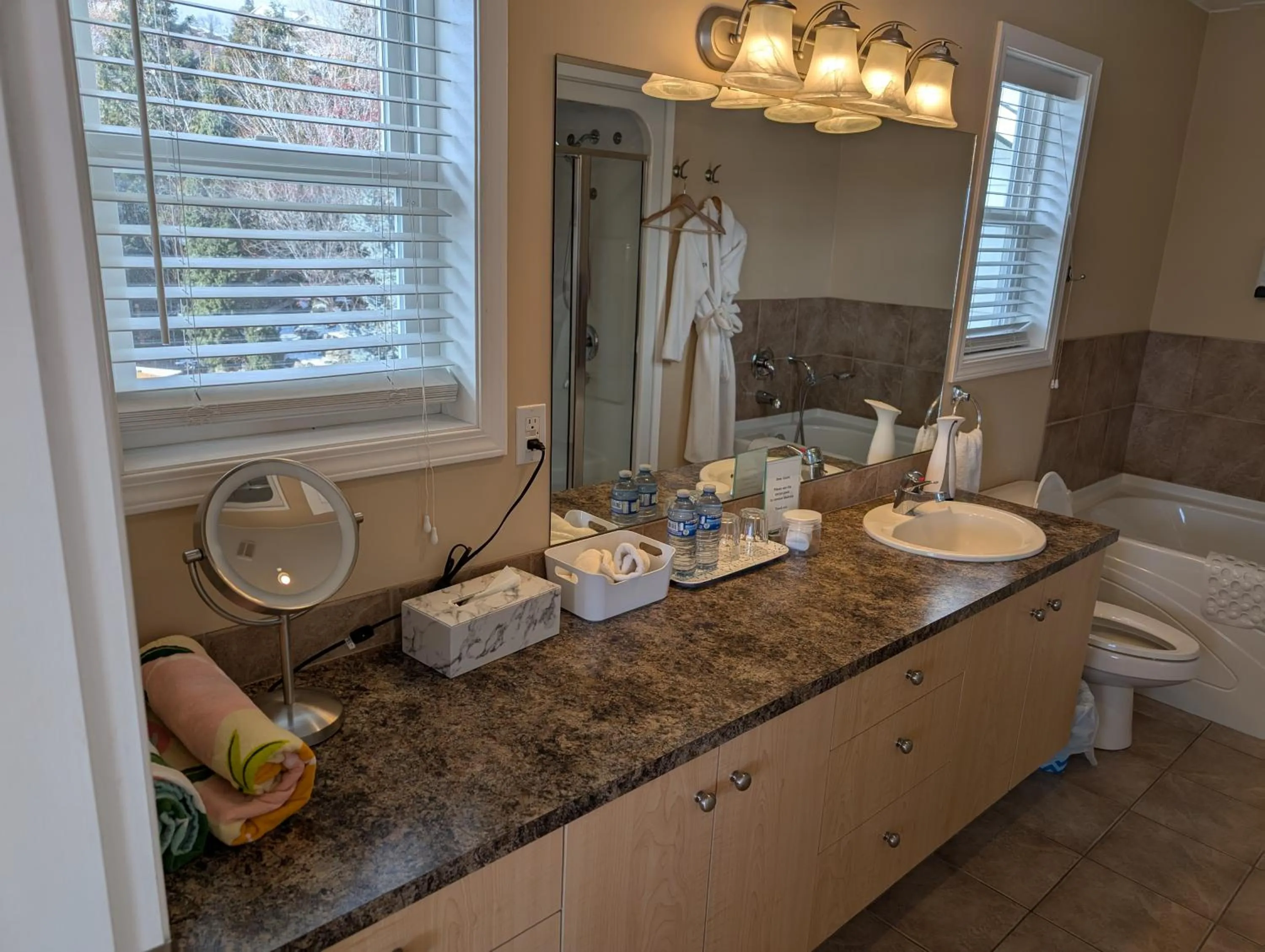 Toilet in Salish B&B and Spa