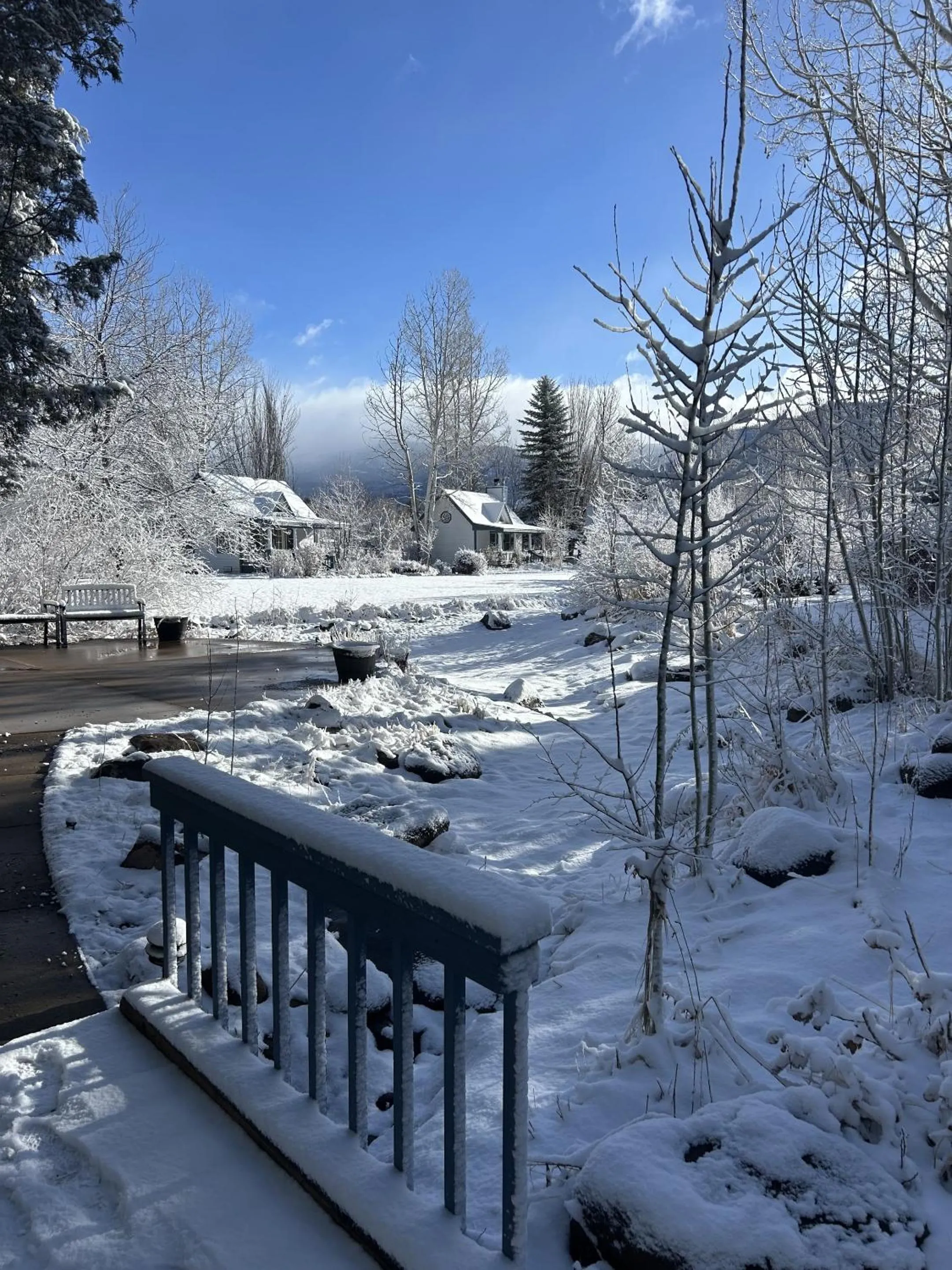 Garden in Apple Orchard Inn