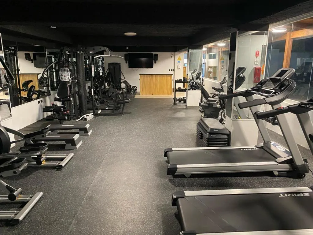 Fitness centre/facilities in Halibut Hotel