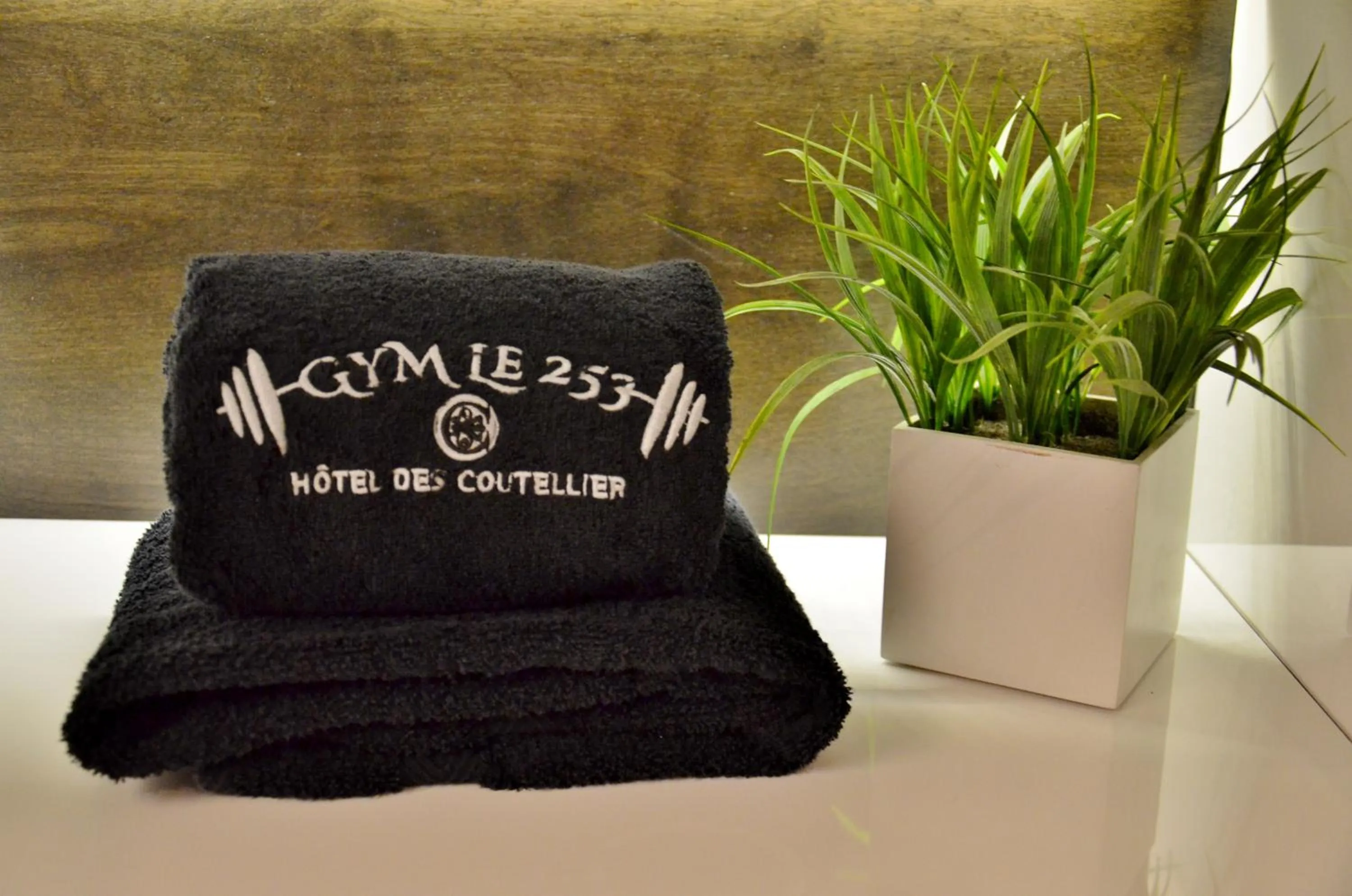 Fitness centre/facilities in Hôtel des Coutellier