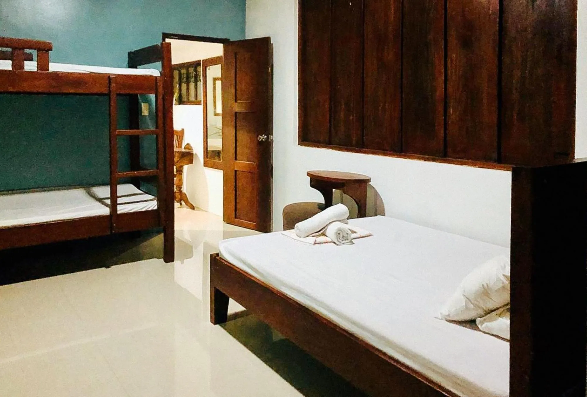 Bed in RedDoorz Hostel at Deomar Hometel & Farm Cafe Vigan Ilocos