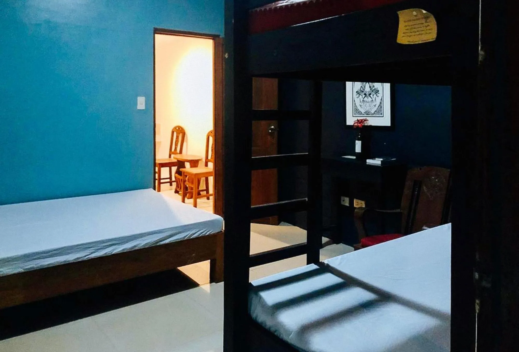 Bed in RedDoorz Hostel at Deomar Hometel & Farm Cafe Vigan Ilocos