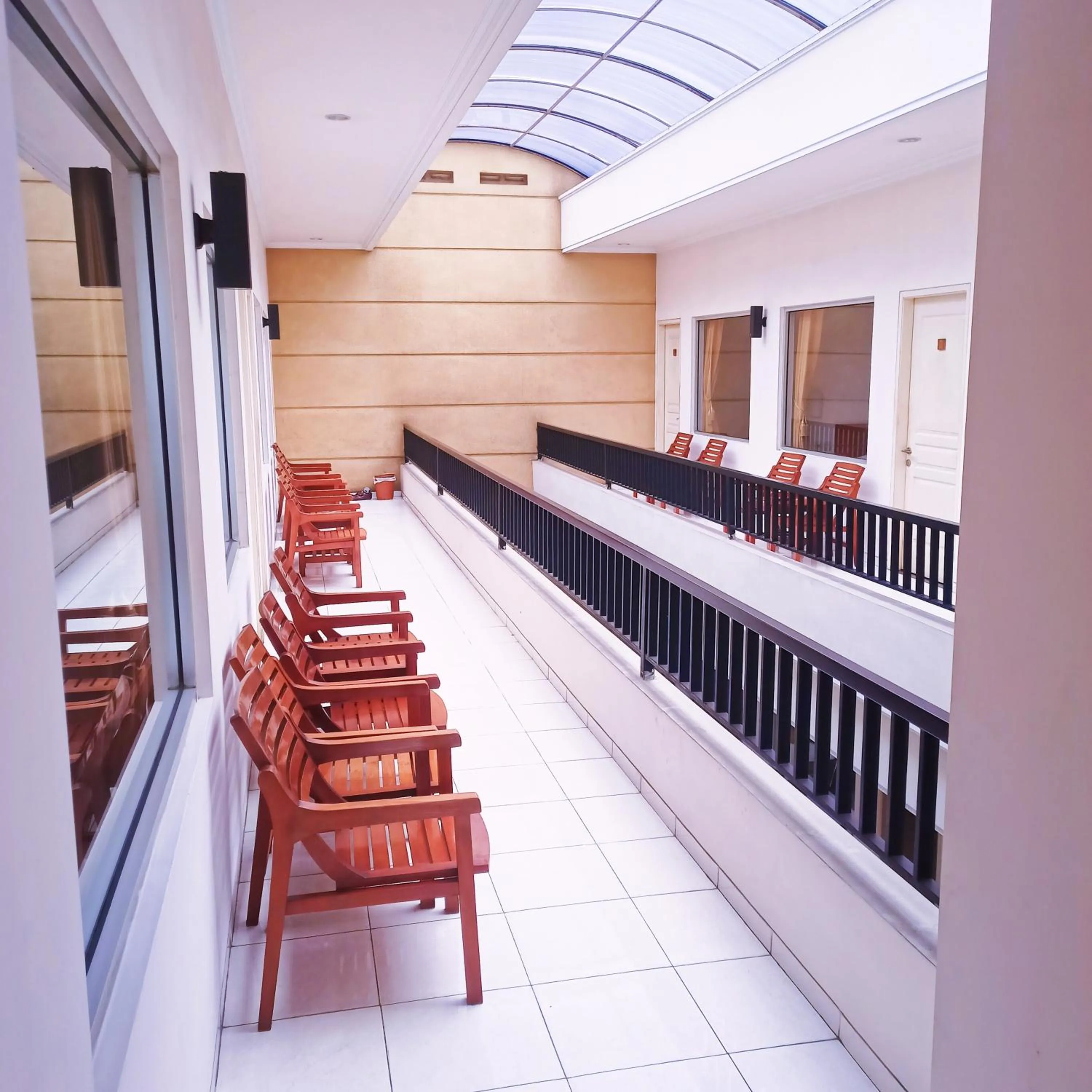 Balcony/Terrace in Hotel Flamboyan