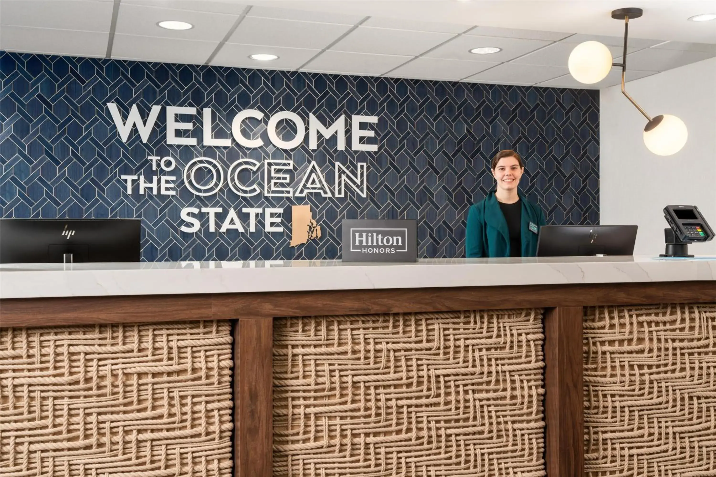 Lobby or reception in Hampton Inn & Suites Middletown Lobby or reception in Hampton Inn & Suites Middletown