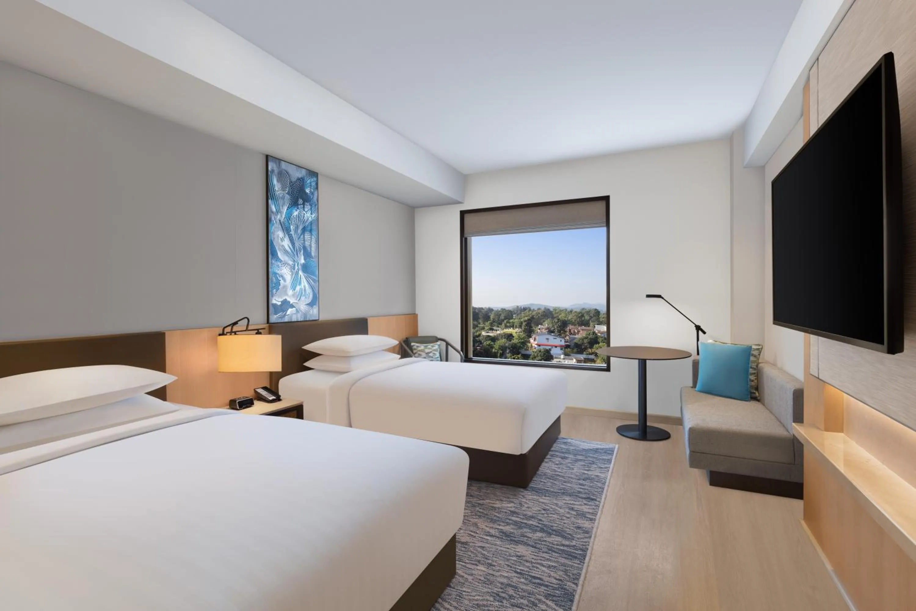 View (from property/room), Bed in Fairfield by Marriott Dehradun