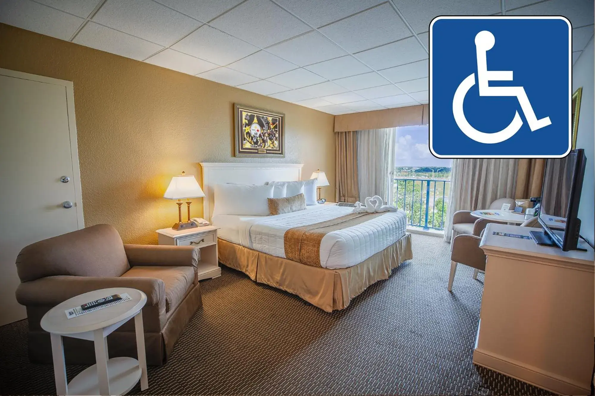 Accessible King City in Stadium Hotel Accessible King City in Stadium Hotel