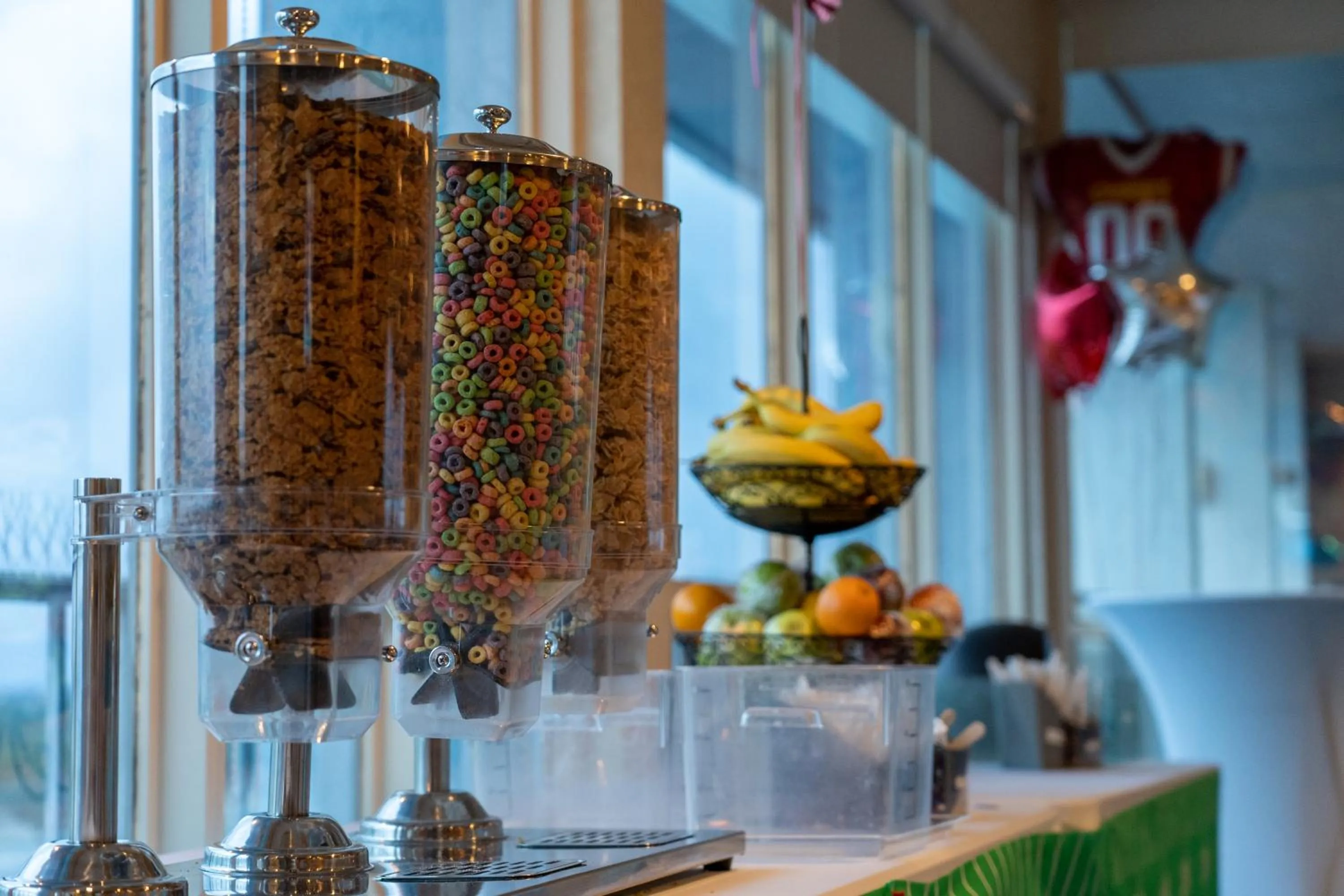 Continental breakfast in Stadium Hotel