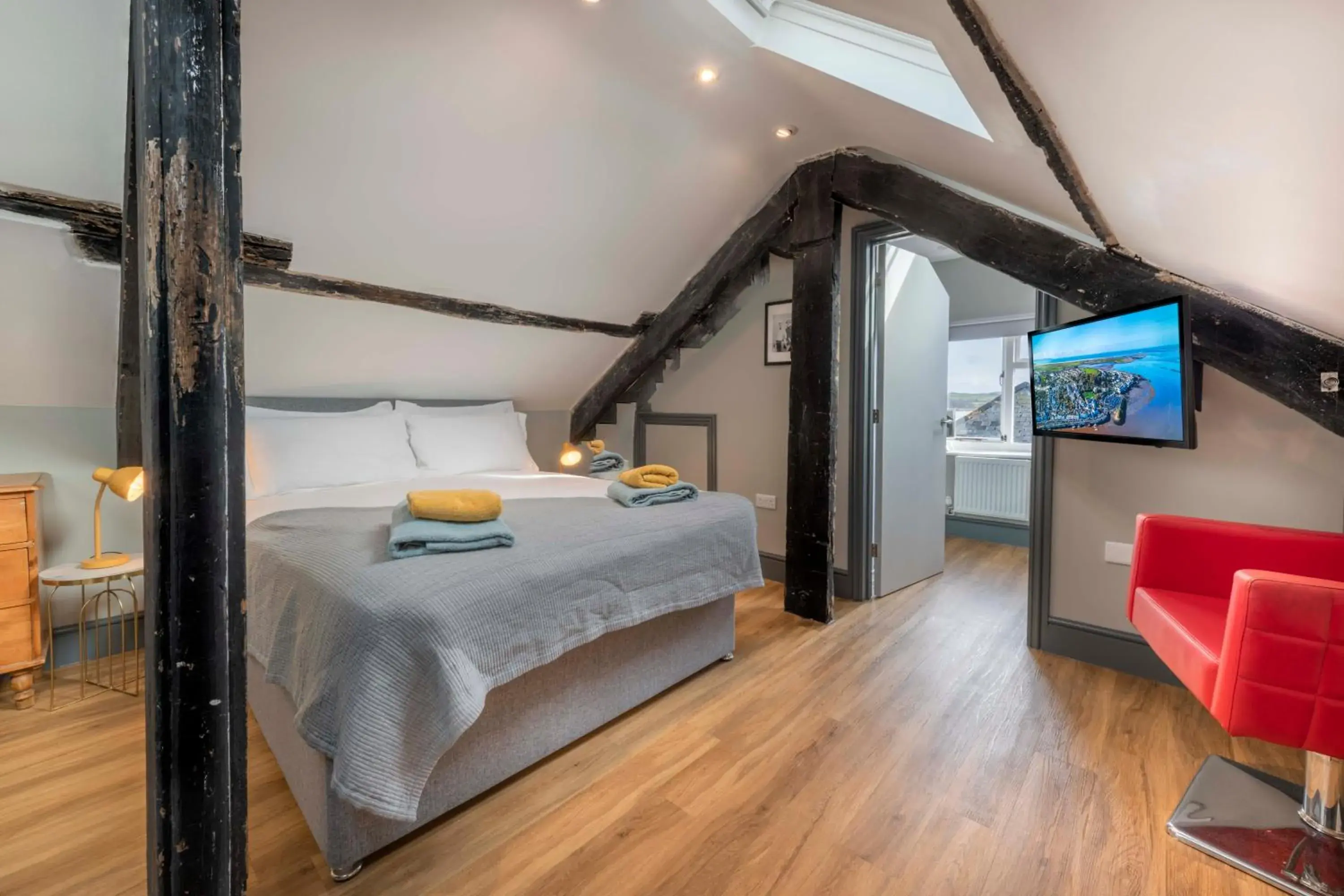 Bedroom, Bed in Sailors Rest Bedroom, Bed in Sailors Rest