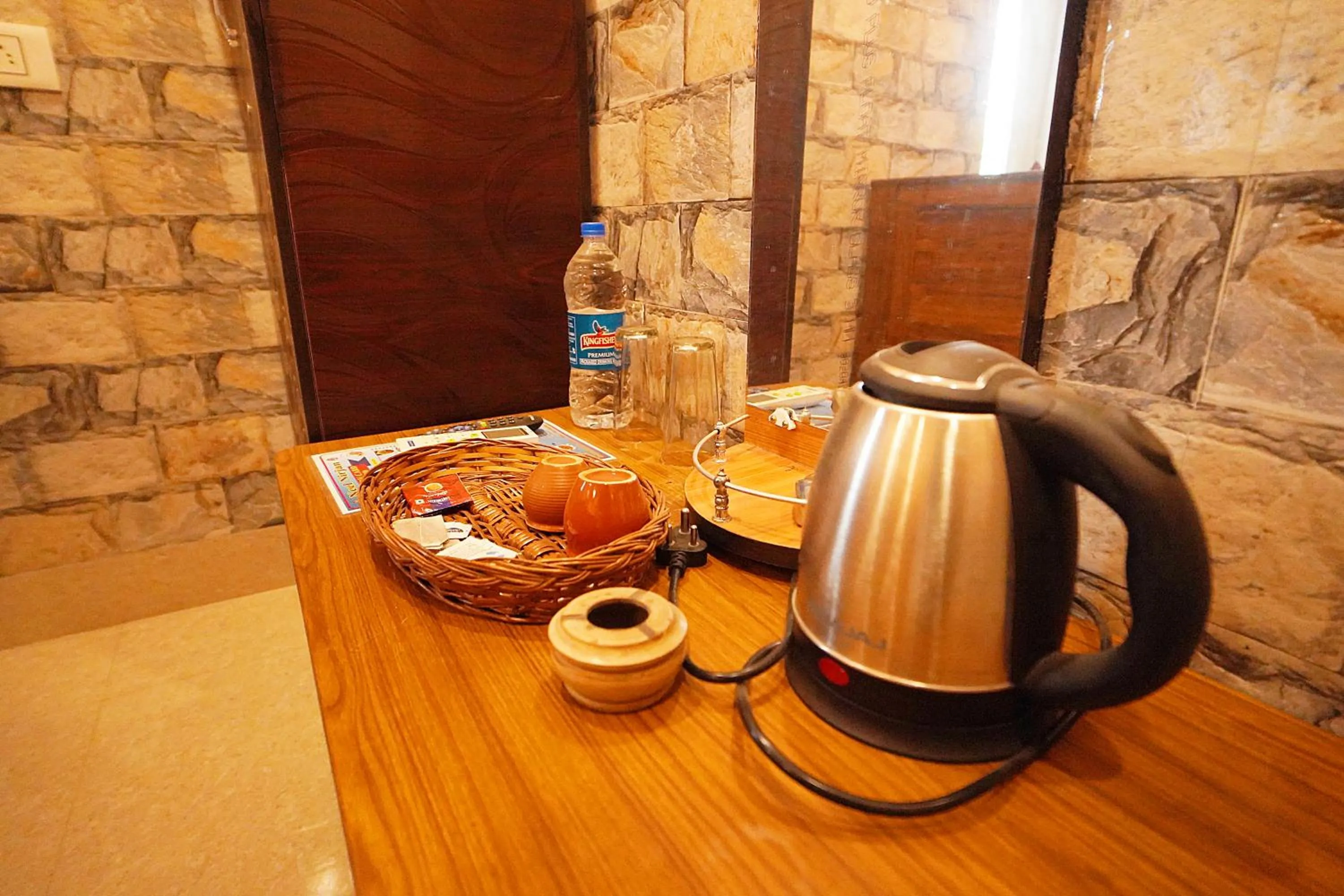 Coffee/tea facilities in Resort Neel Nirjan !! Best Family Couple friendly family Resort!!