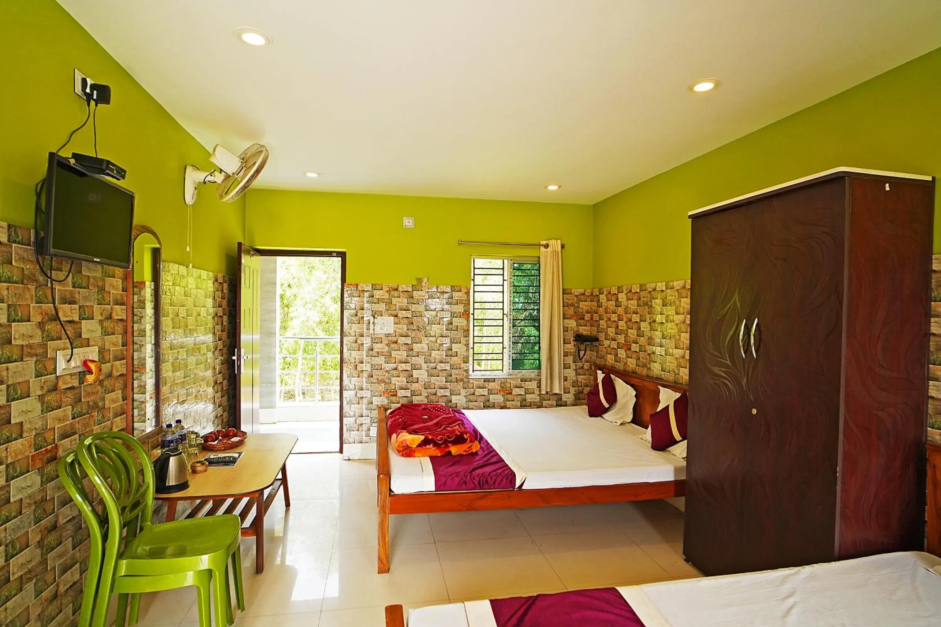 Communal lounge/ TV room, Bed in Resort Neel Nirjan !! Best Family Couple friendly family Resort!! Communal lounge/ TV room, Bed in Resort Neel Nirjan !! Best Family Couple friendly family Resort!!