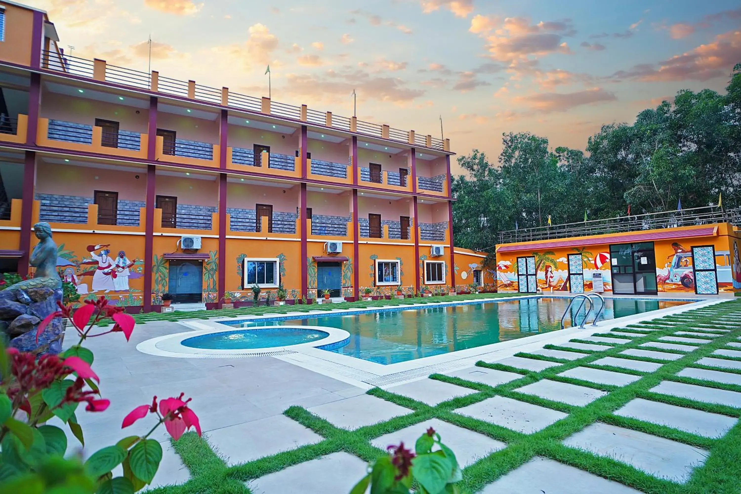 Property building in Resort Neel Nirjan !! Best Family Couple friendly family Resort!! Property building in Resort Neel Nirjan !! Best Family Couple friendly family Resort!!