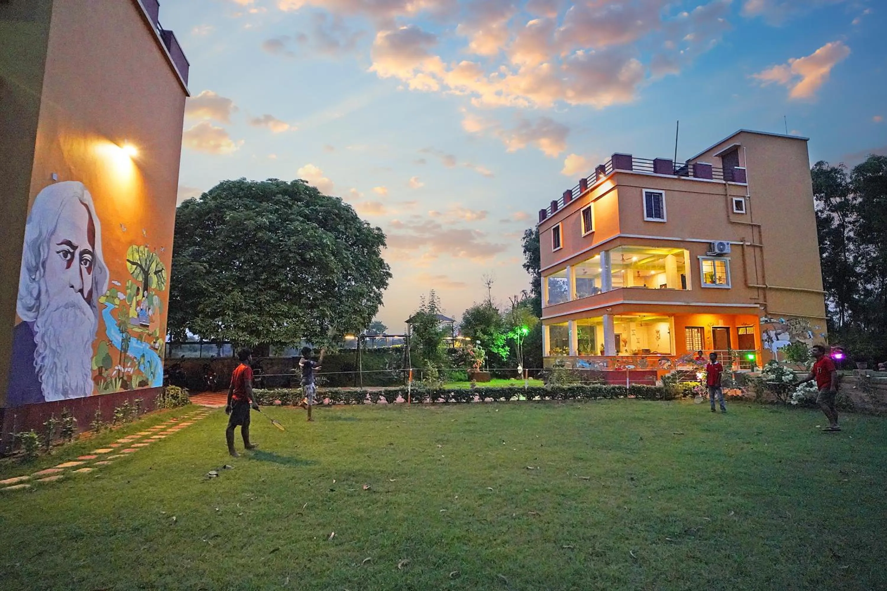 Property building in Resort Neel Nirjan !! Best Family Couple friendly family Resort!!