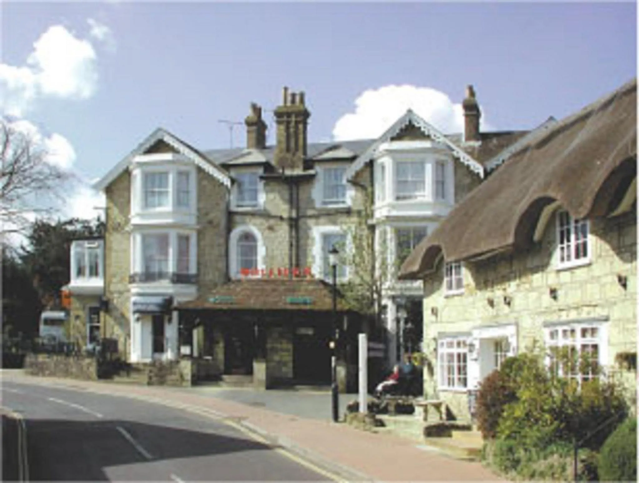 Bird's eye view in Holliers Hotel