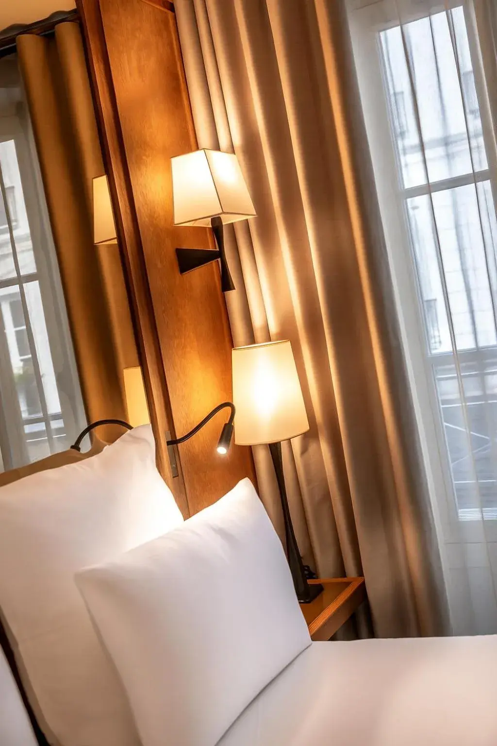 Bed in Hôtel Villa Madame - Saint-Germain-des-Prés Bed in Hôtel Villa Madame - Saint-Germain-des-Prés