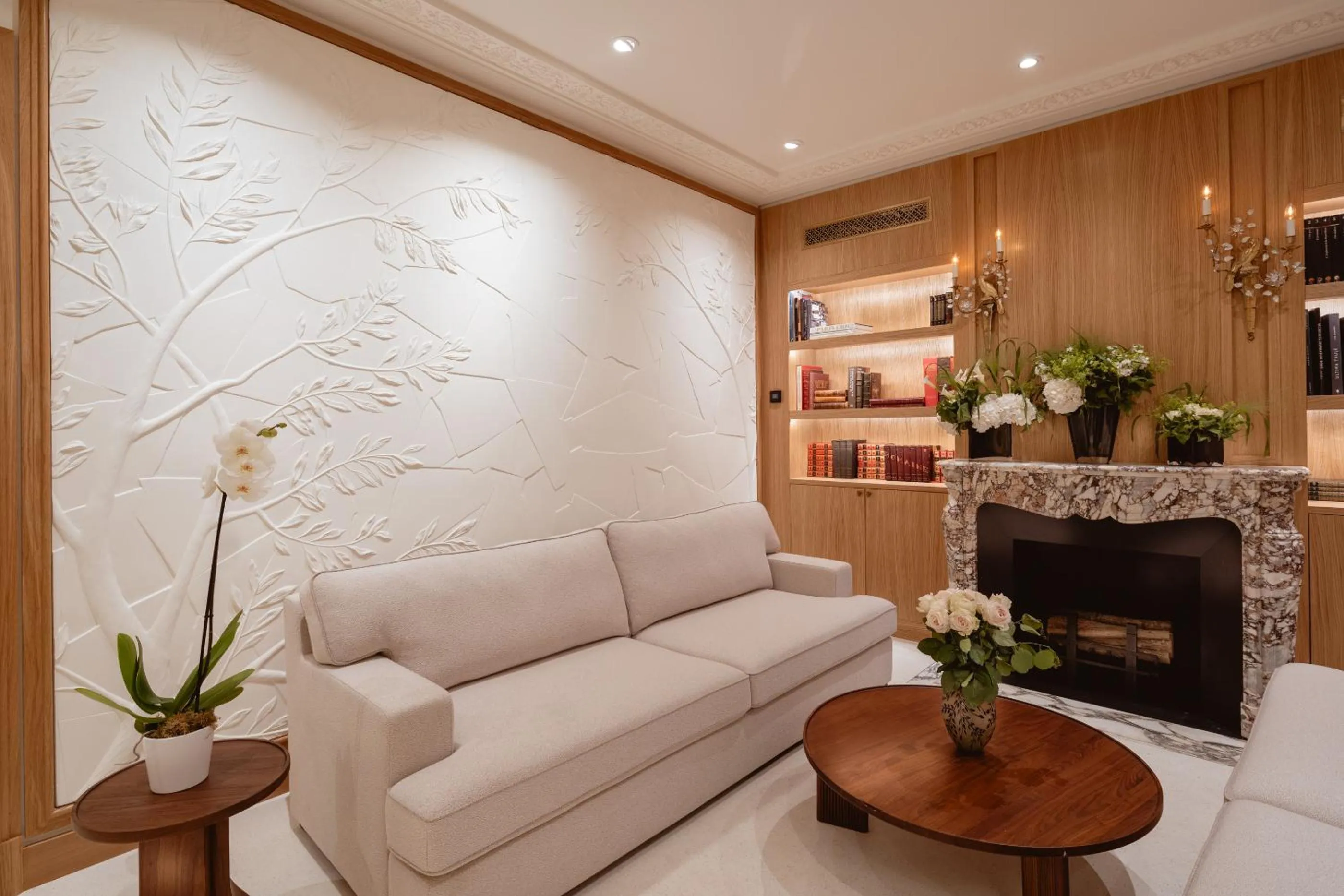 Decorative detail in Hôtel Villa Madame - Saint-Germain-des-Prés