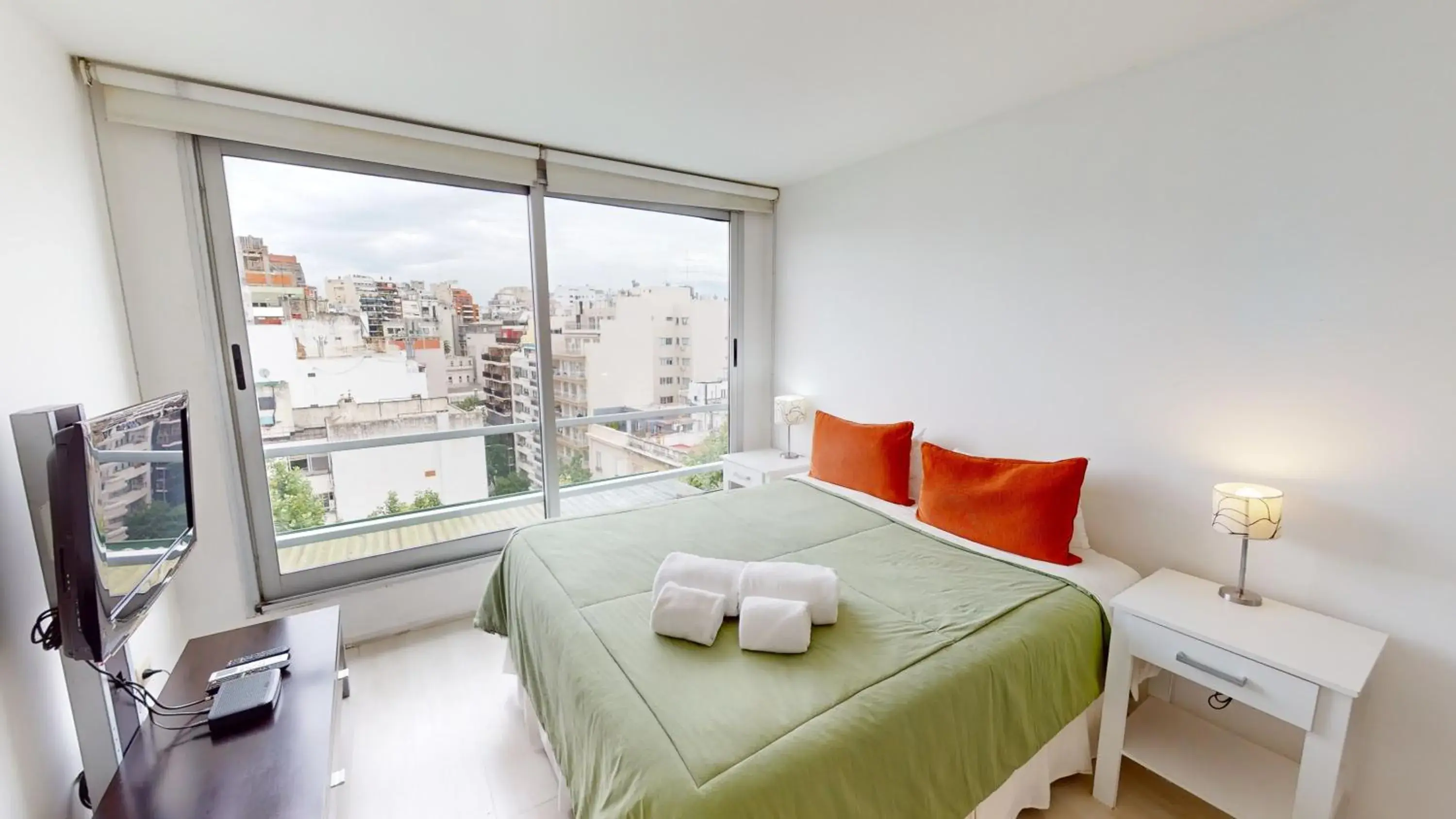 Double or Twin Room with City View in BENS Barrio Norte Apartments Double or Twin Room with City View in BENS Barrio Norte Apartments